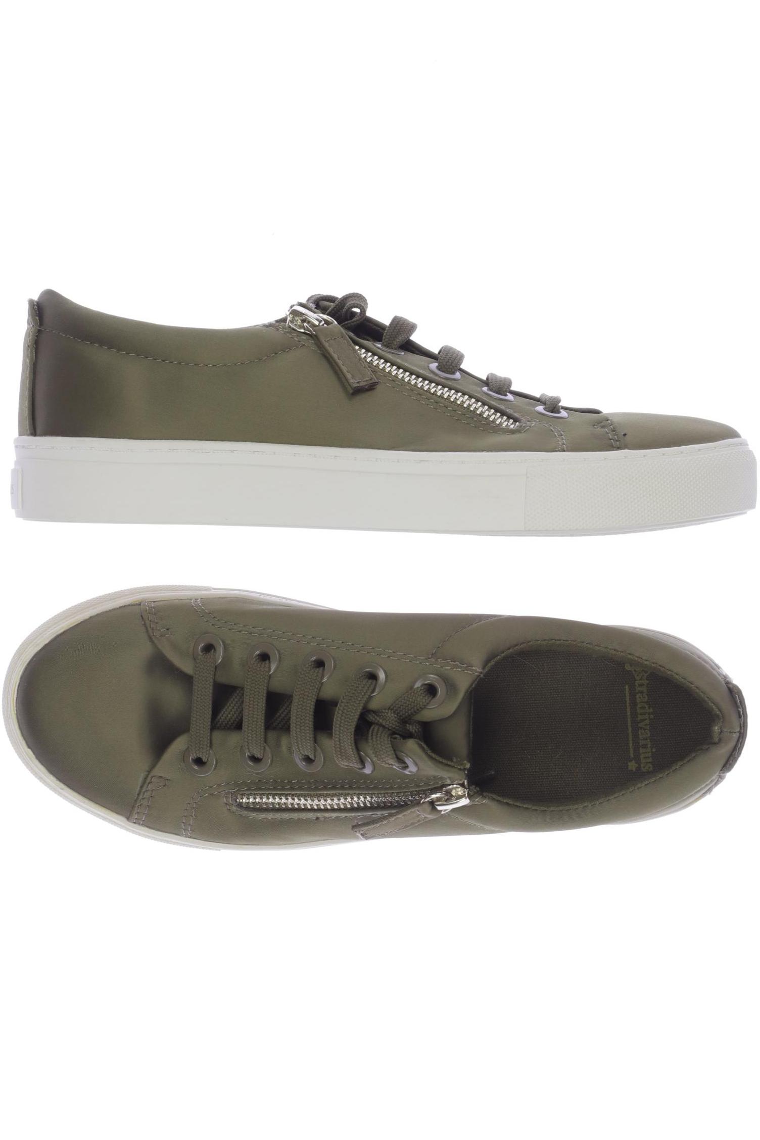 

Stradivarius Damen Sneakers, grün