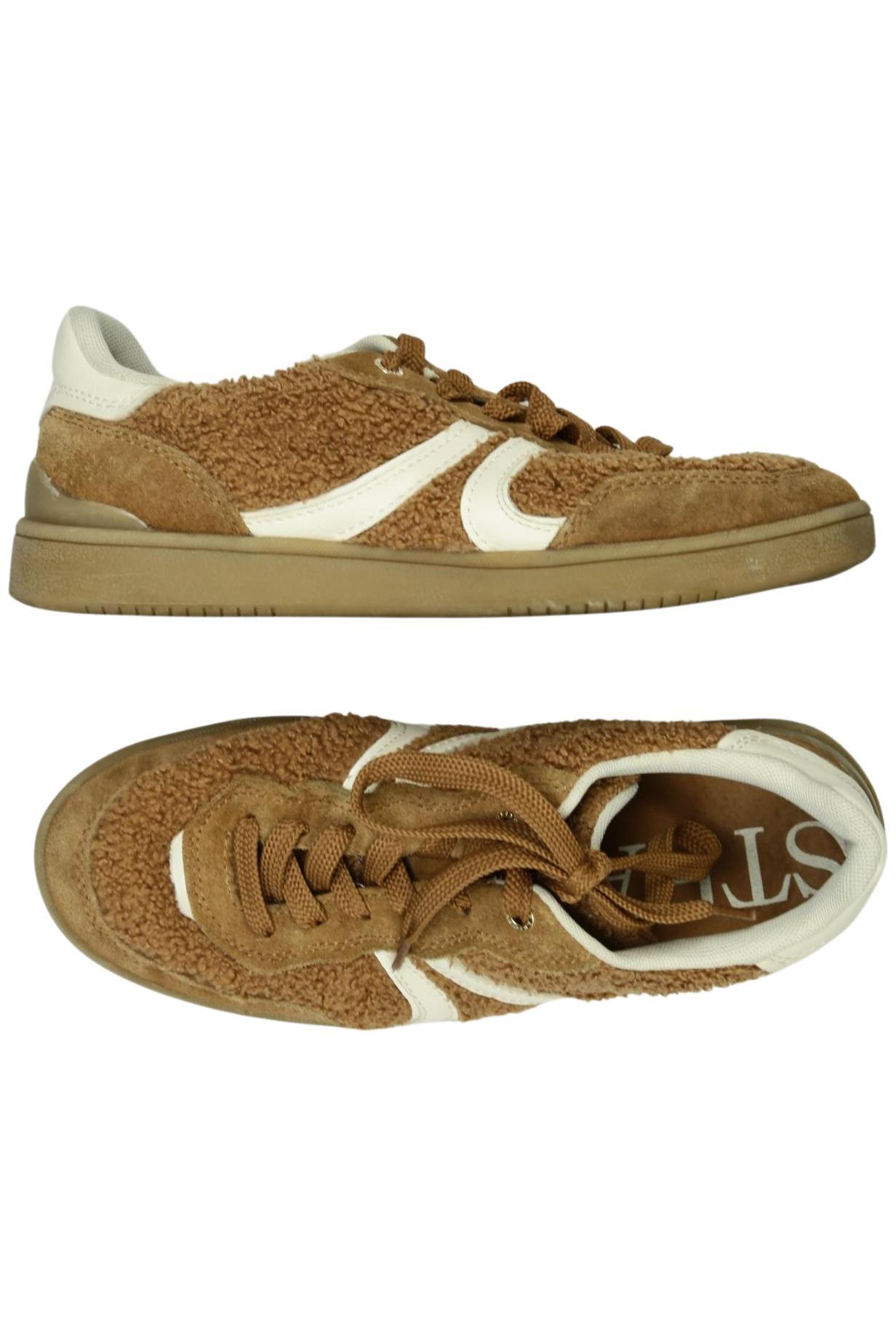 

Stradivarius Damen Sneakers, braun, Gr. 38