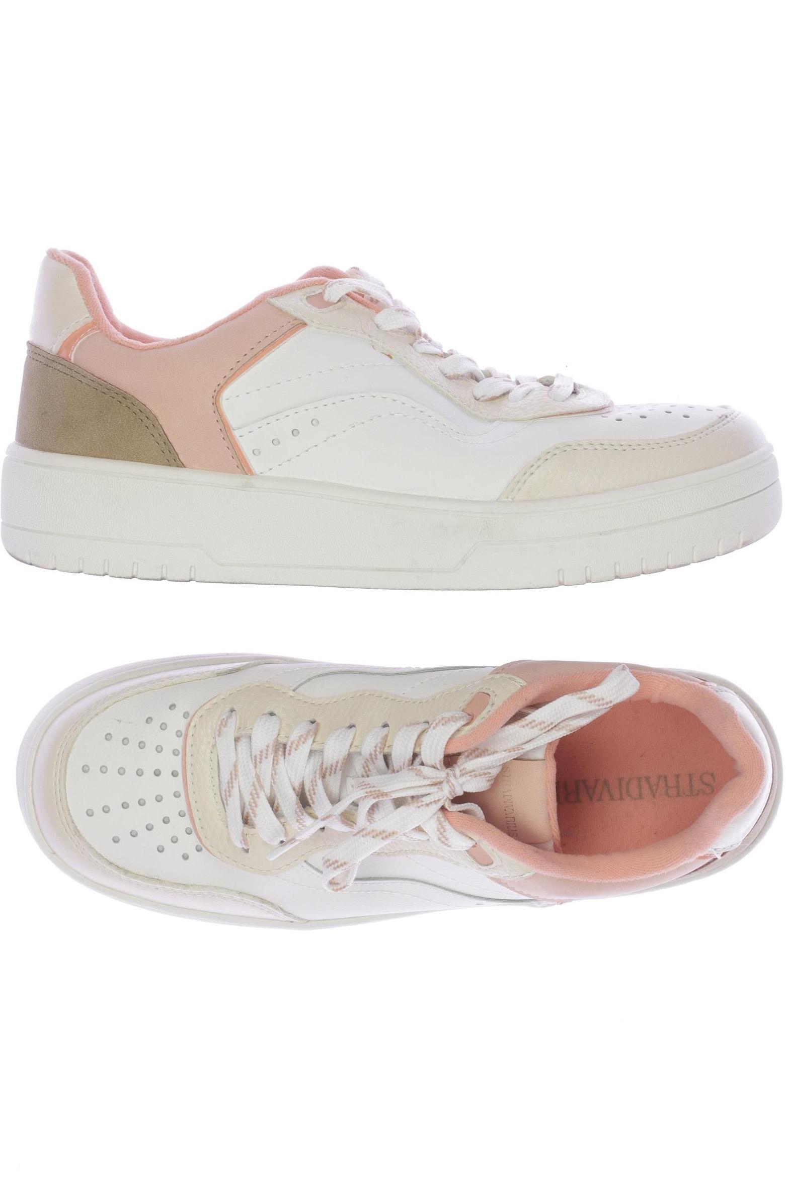 

Stradivarius Damen Sneakers, cremeweiß, Gr. 38