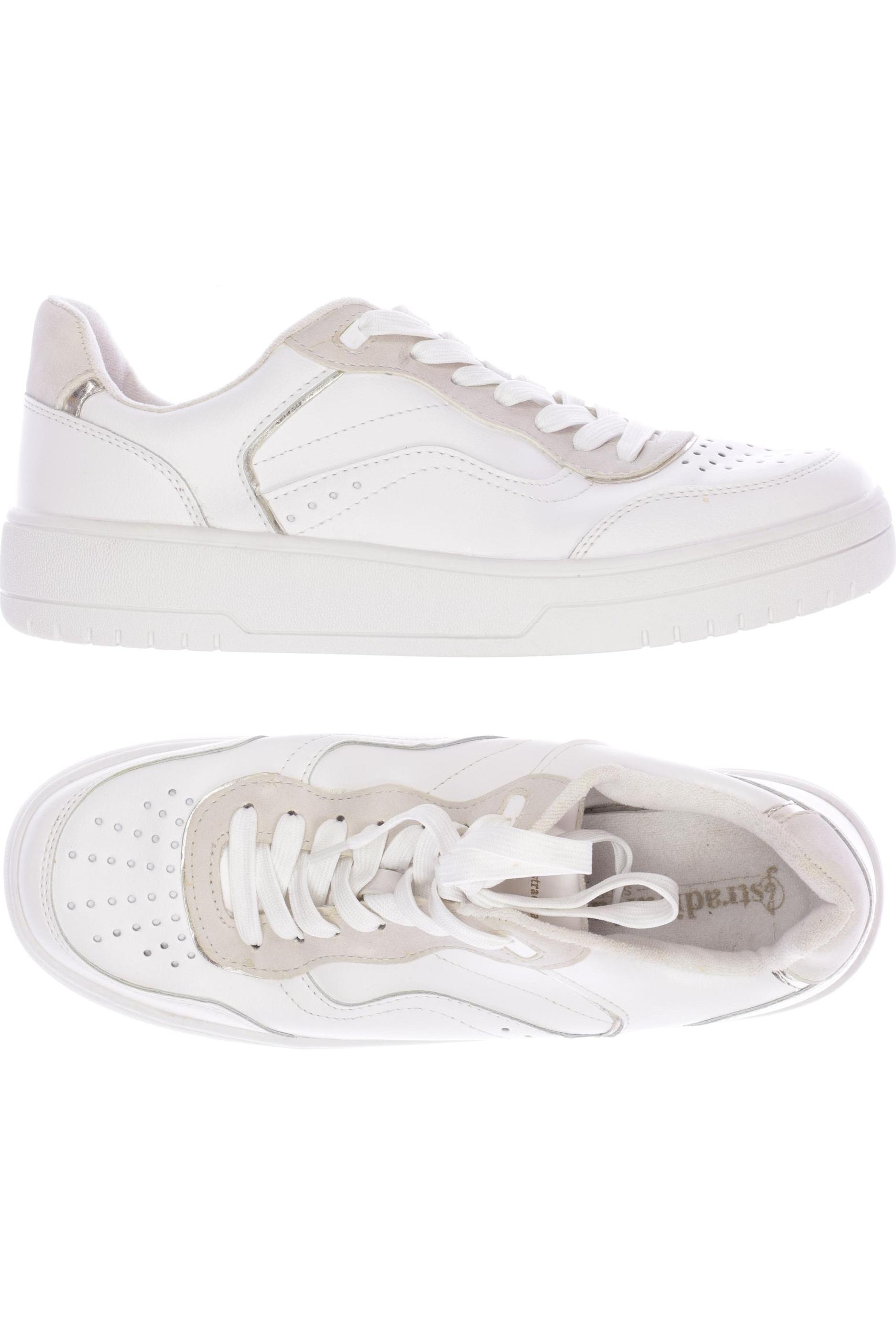 

Stradivarius Damen Sneakers, weiß, Gr. 41