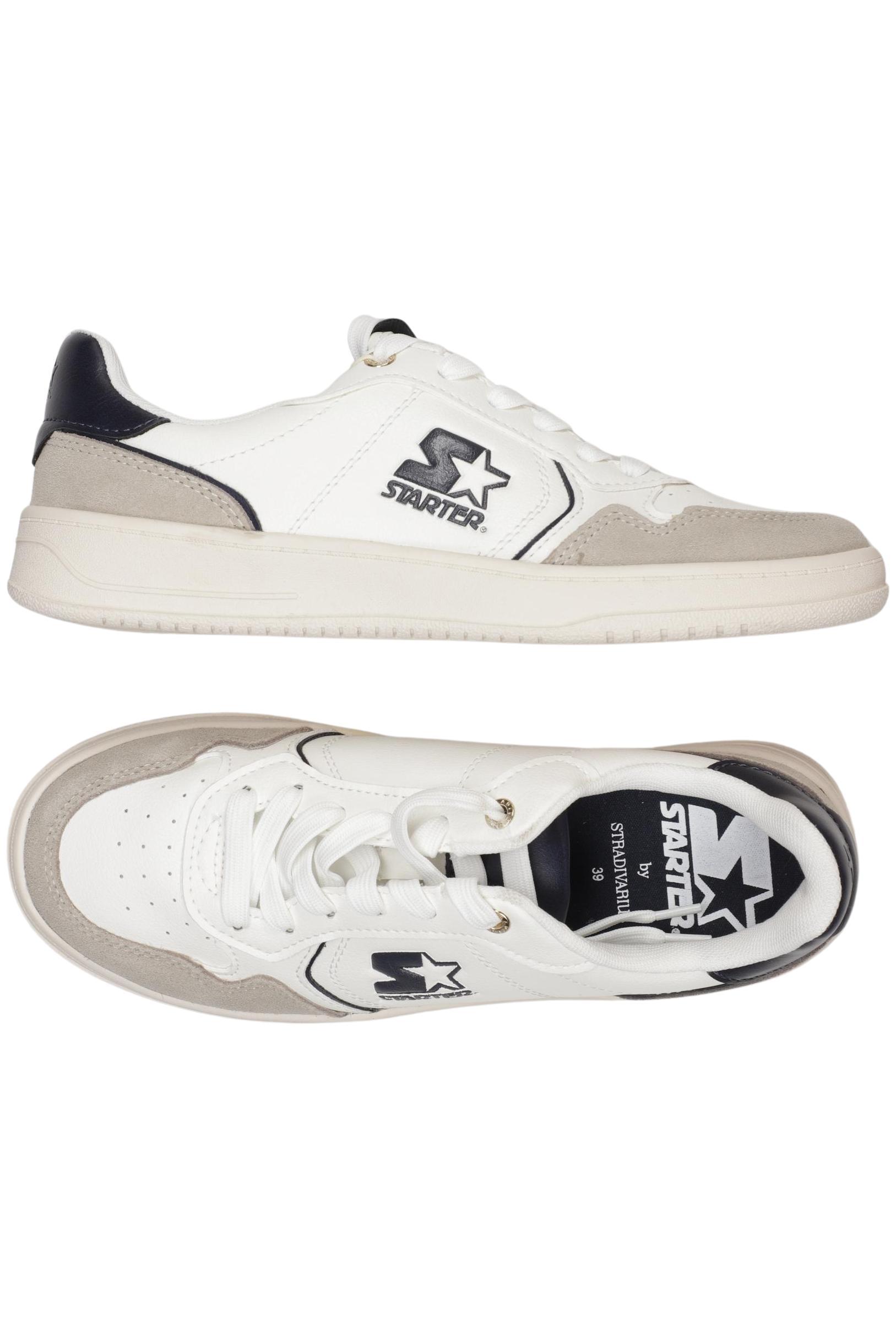 

Stradivarius Damen Sneakers, weiß, Gr. 39