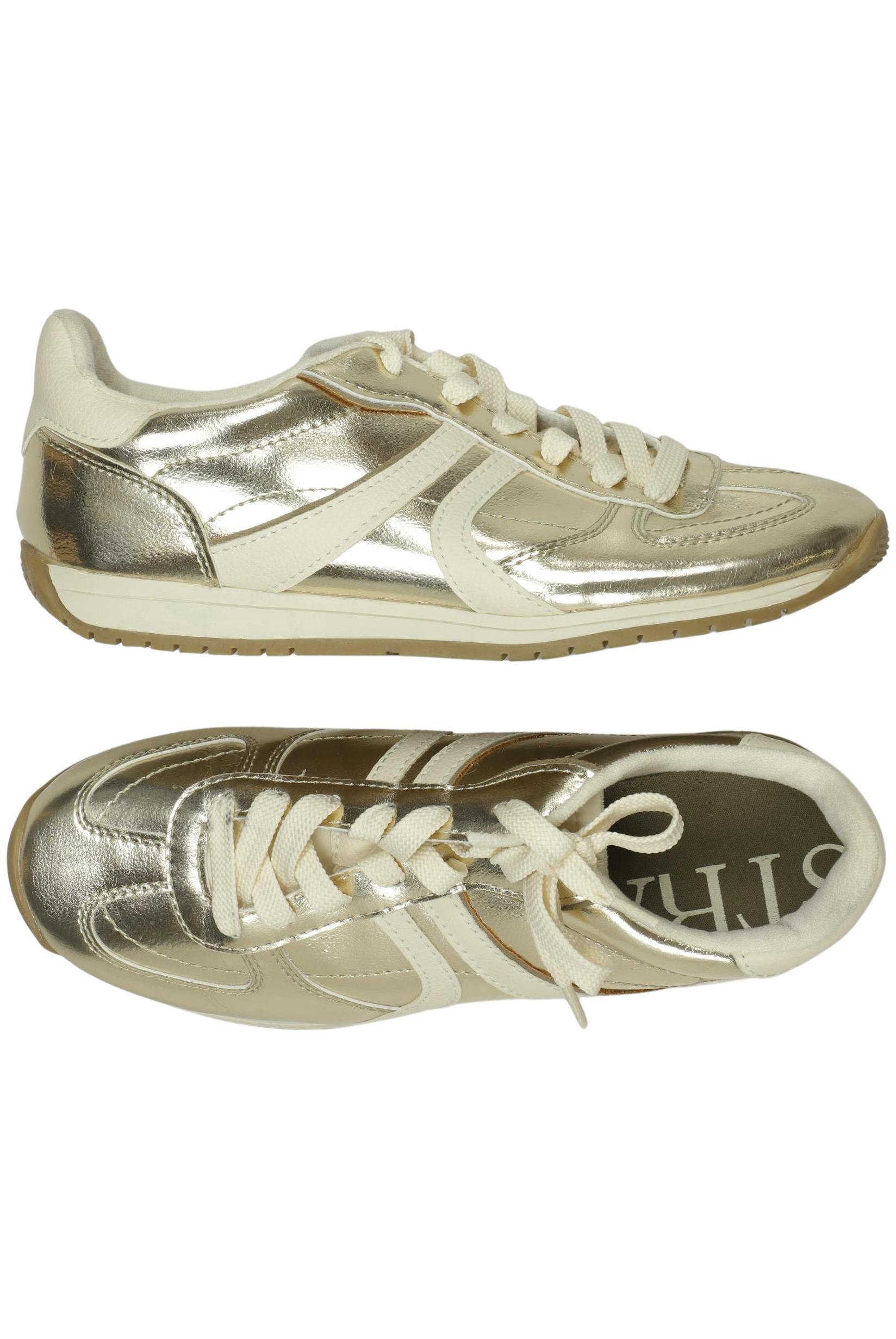 

Stradivarius Damen Sneakers, gold, Gr. 38