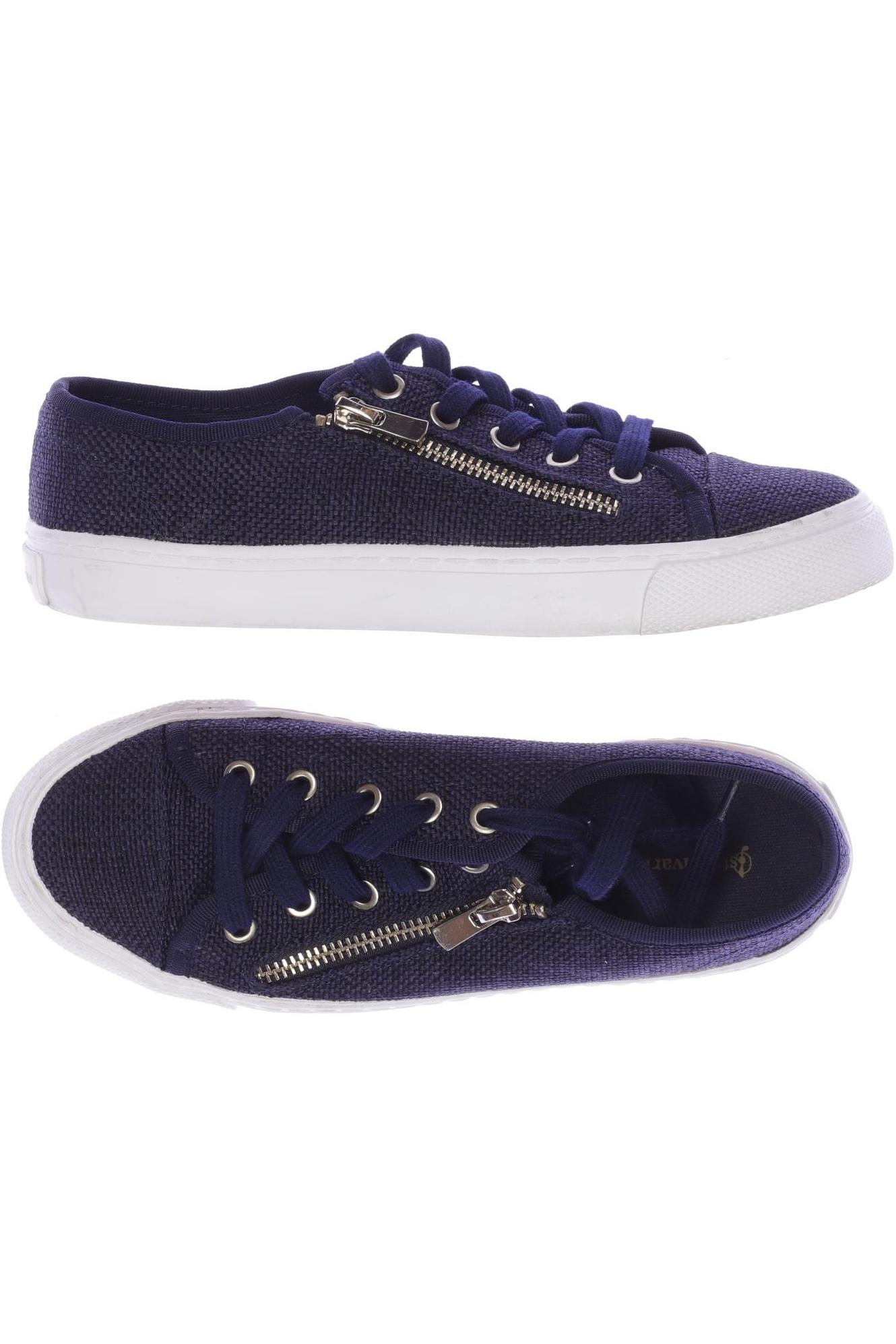 

Stradivarius Damen Sneakers, marineblau, Gr. 35
