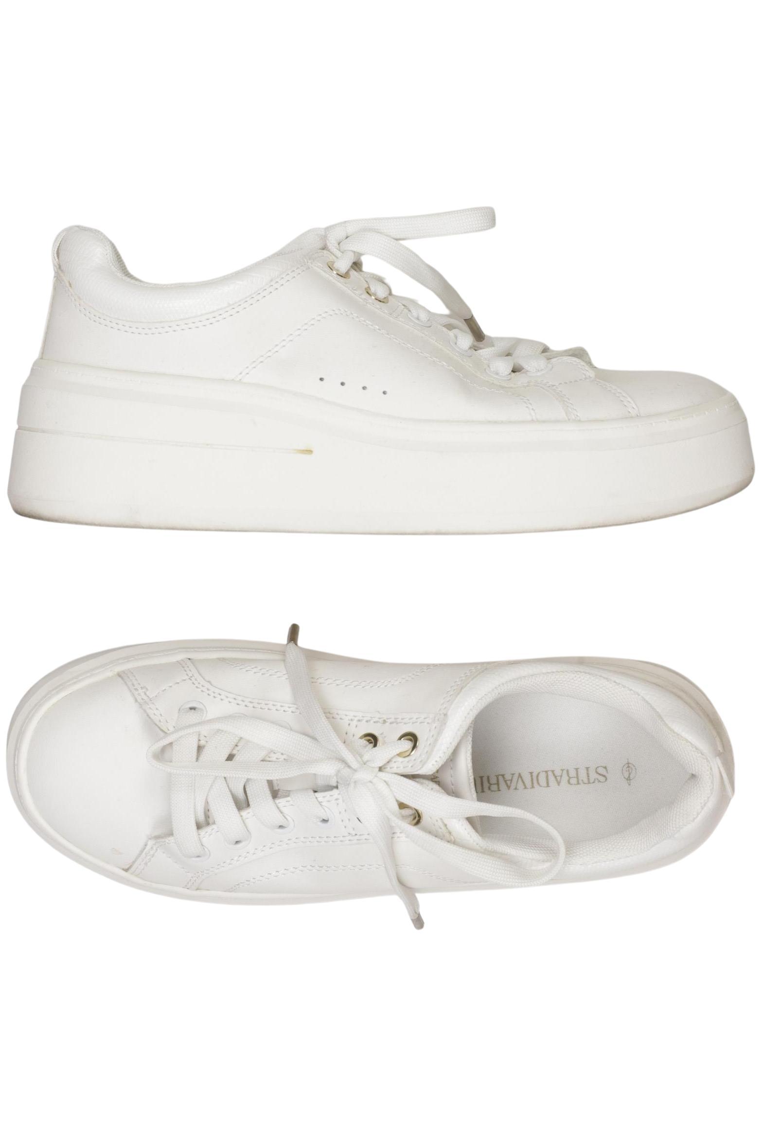 

Stradivarius Damen Sneakers, weiß, Gr. 38