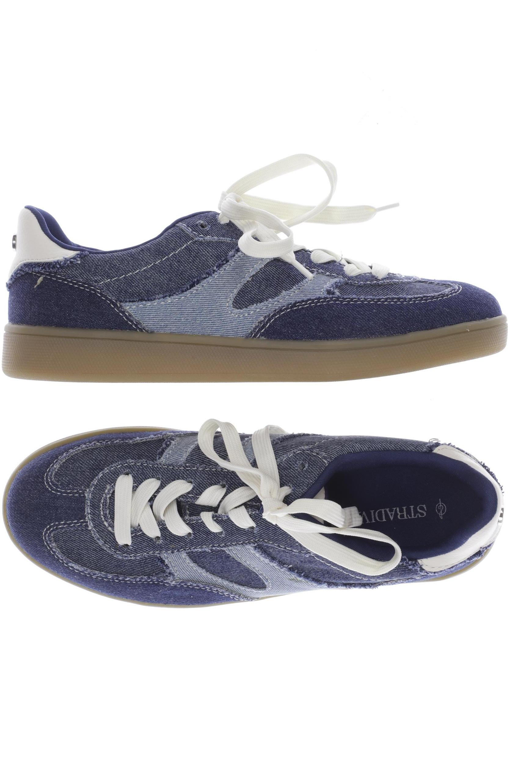 

Stradivarius Damen Sneakers, blau, Gr. 37