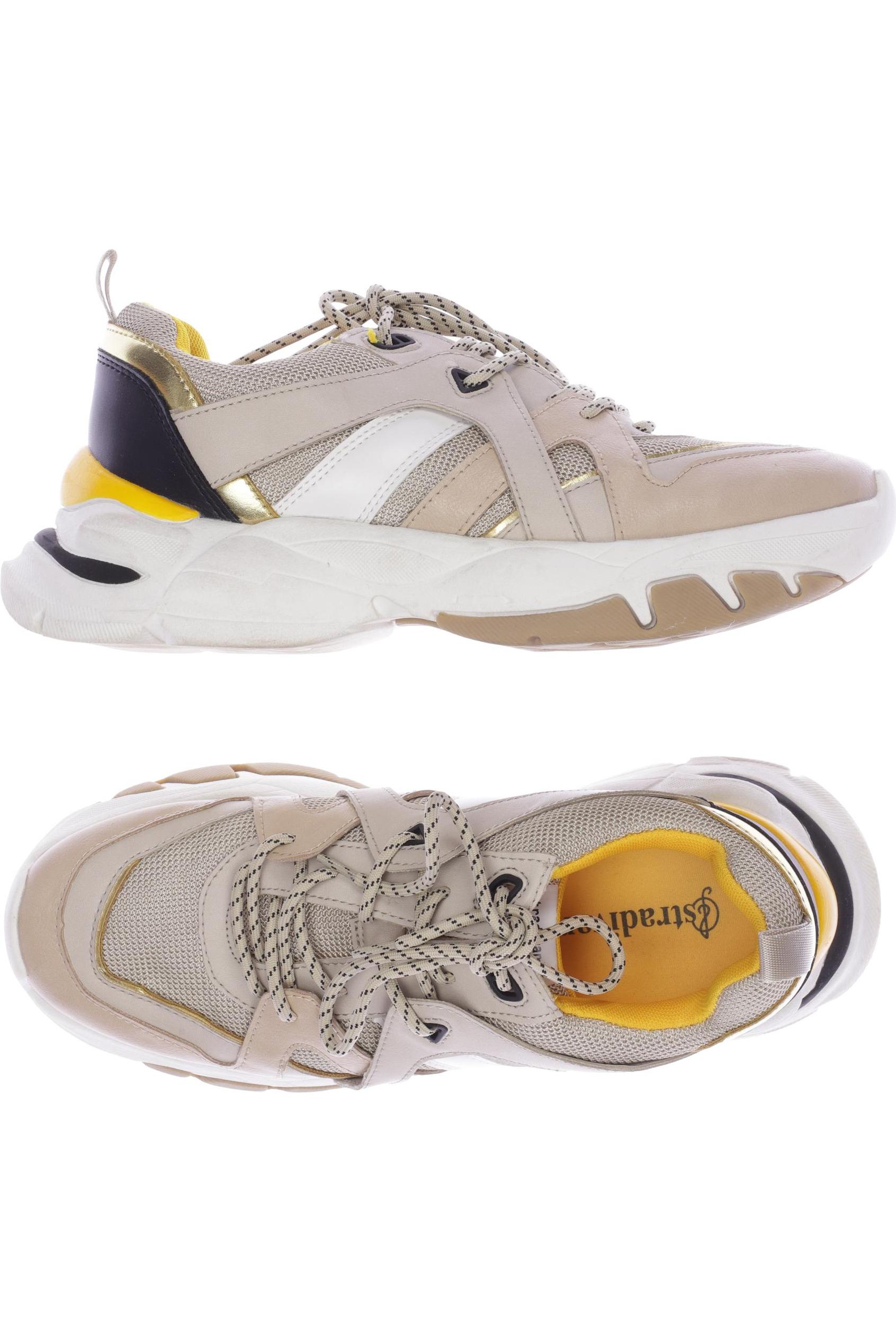 

Stradivarius Damen Sneakers, beige