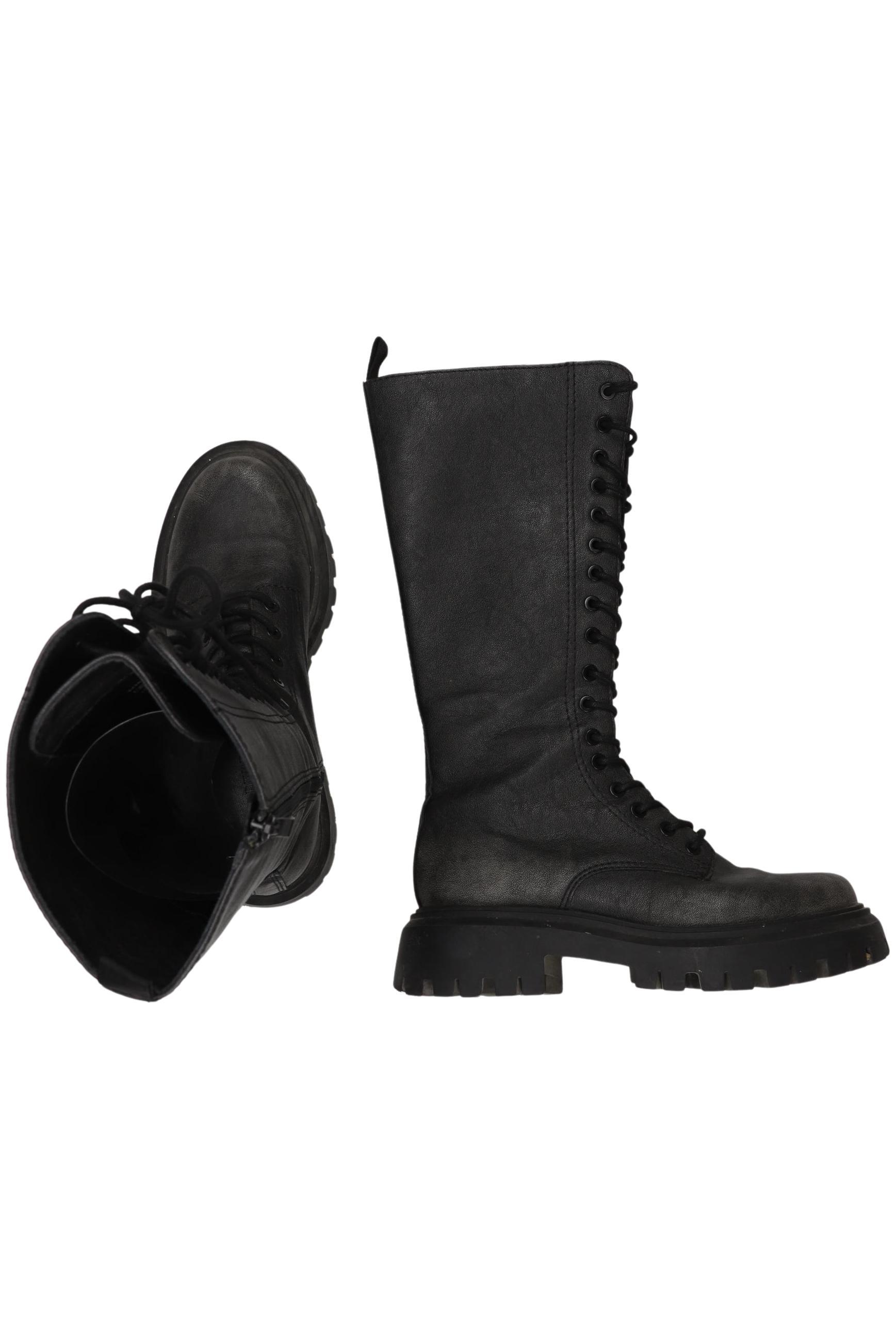 

Stradivarius Damen Stiefel, schwarz, Gr. 38
