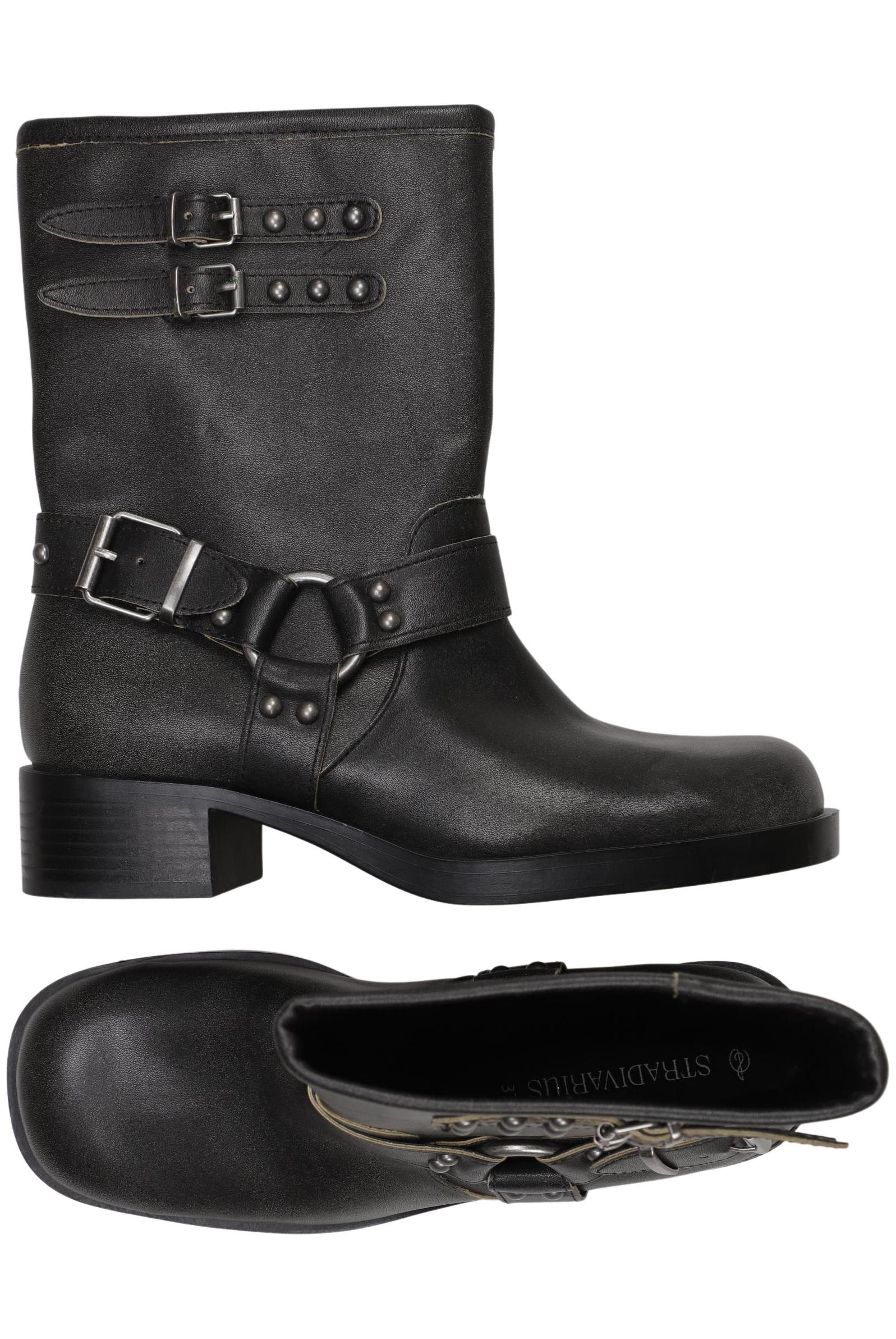 

Stradivarius Damen Stiefel, schwarz, Gr. 37