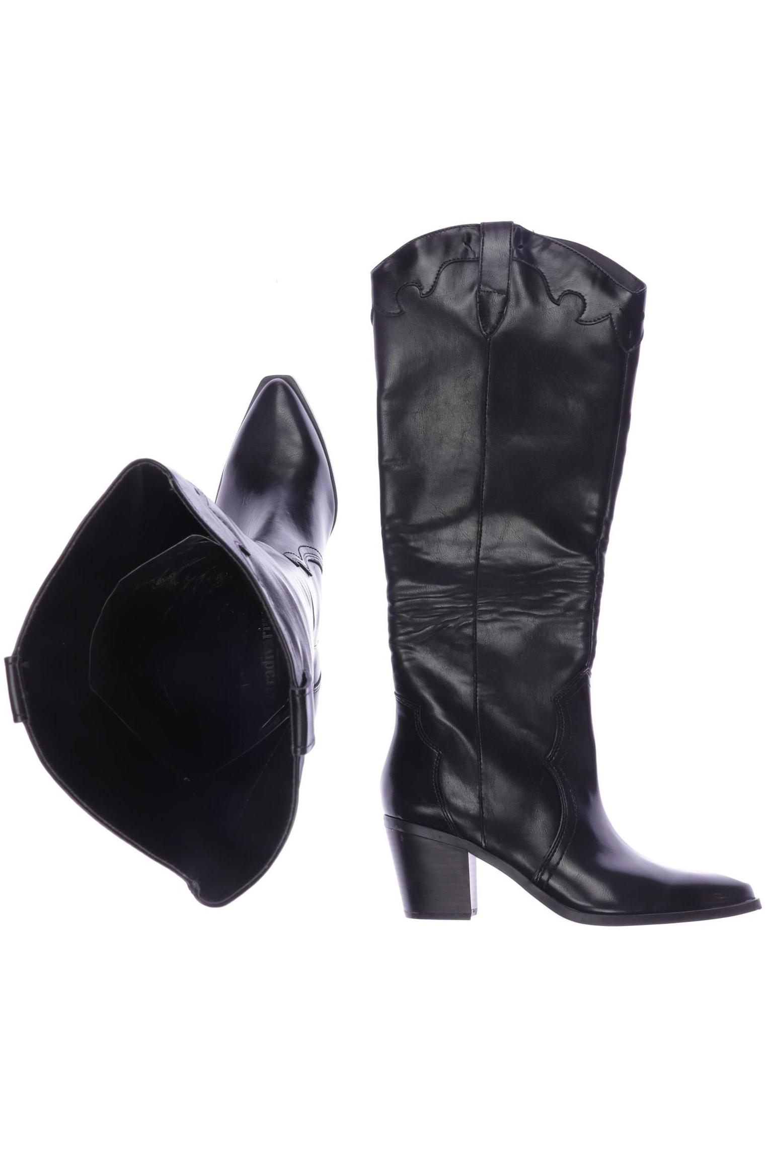 

Stradivarius Damen Stiefel, schwarz