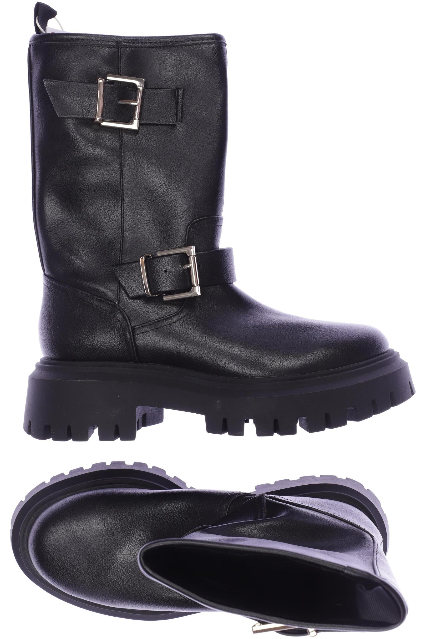 

Stradivarius Damen Stiefel, schwarz, Gr. 35