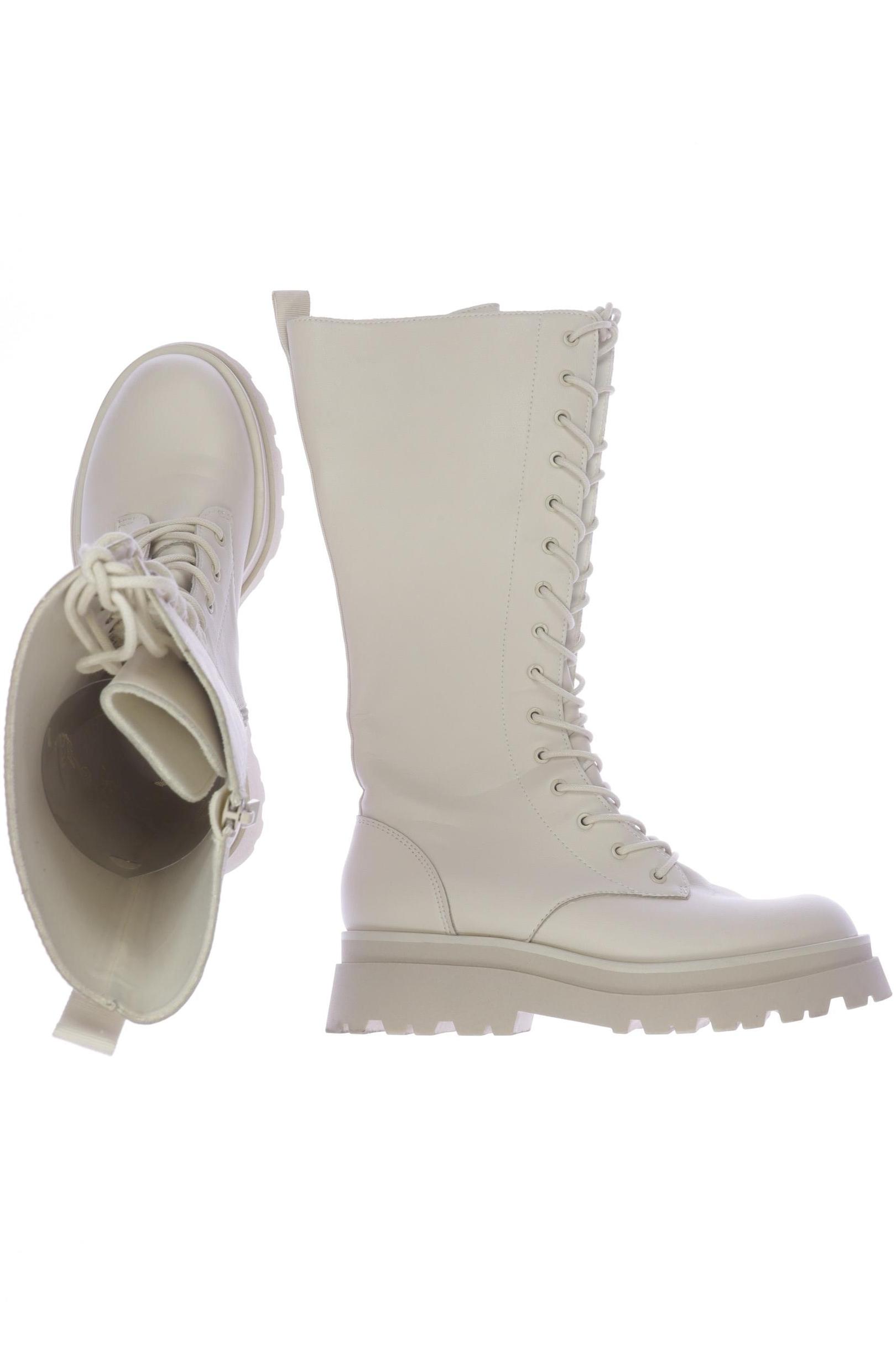 

Stradivarius Damen Stiefel, cremeweiß, Gr. 39