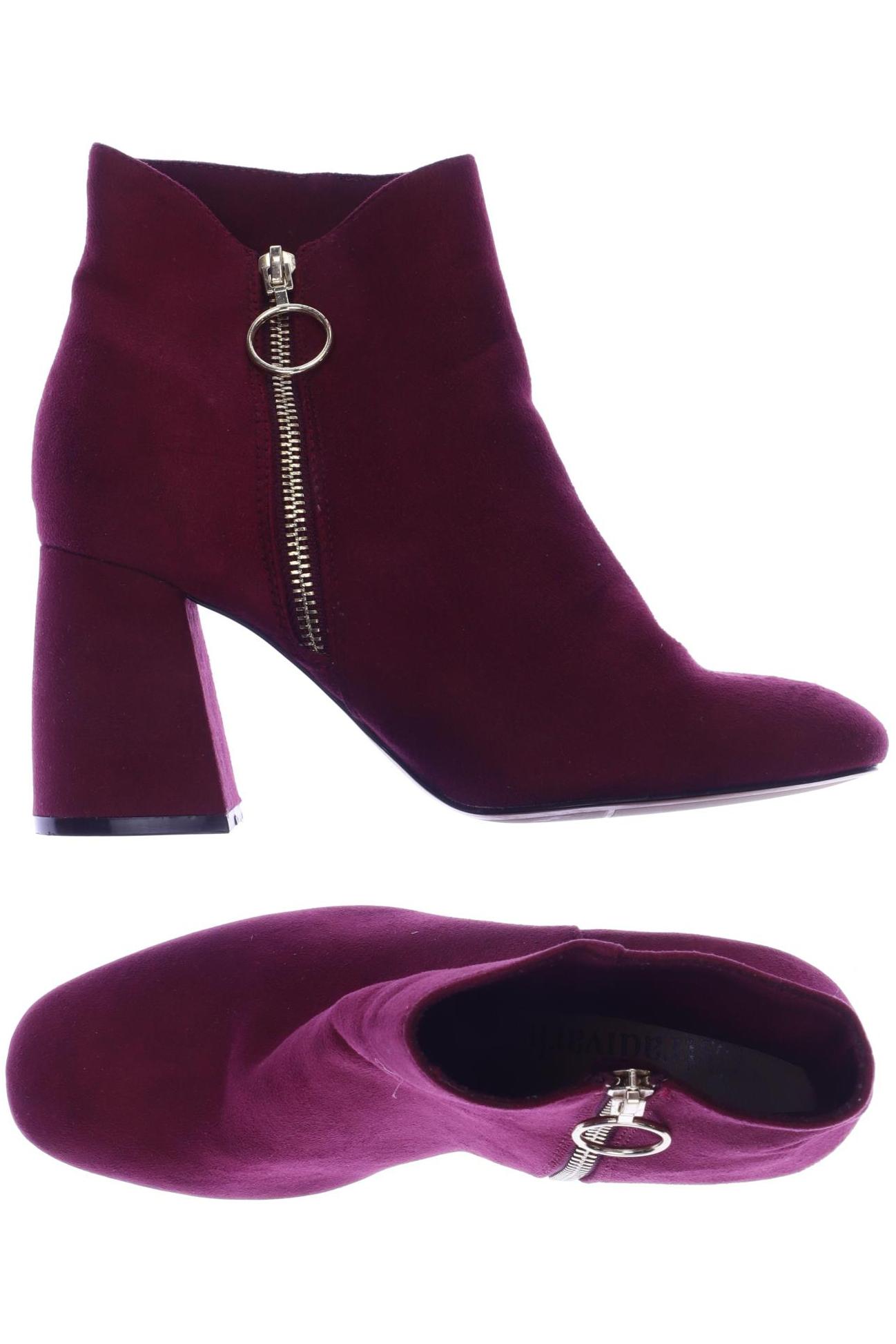 

Stradivarius Damen Stiefelette, bordeaux, Gr. 38