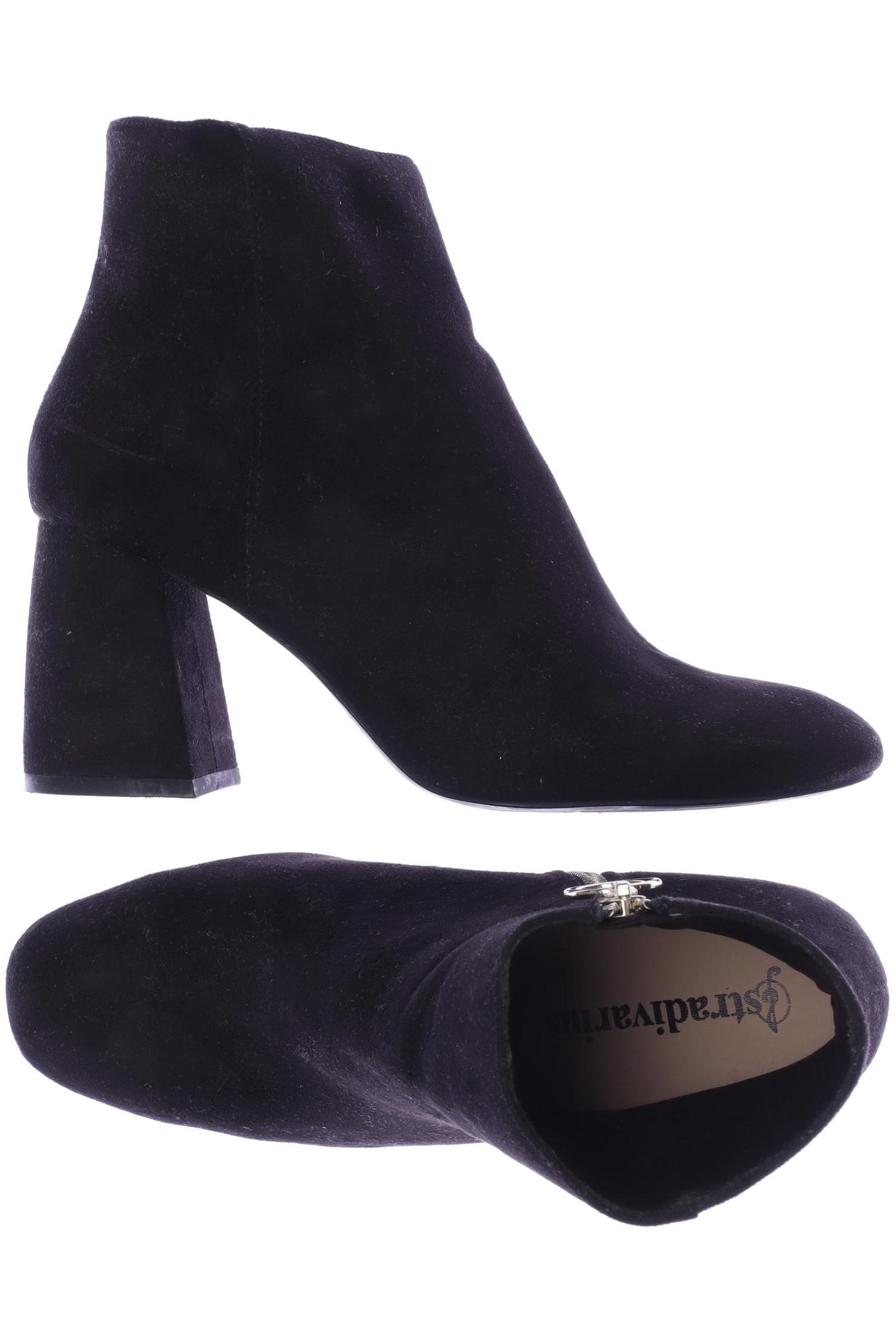 

Stradivarius Damen Stiefelette, schwarz, Gr. 38