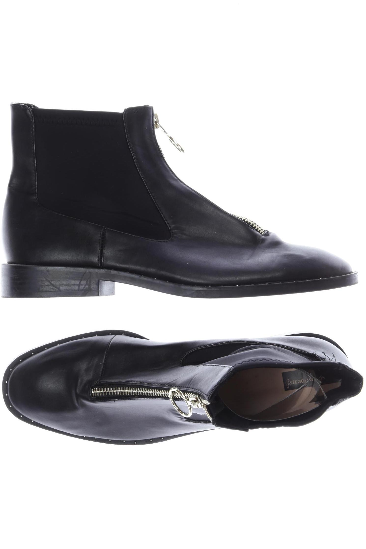 

Stradivarius Damen Stiefelette, schwarz, Gr. 40