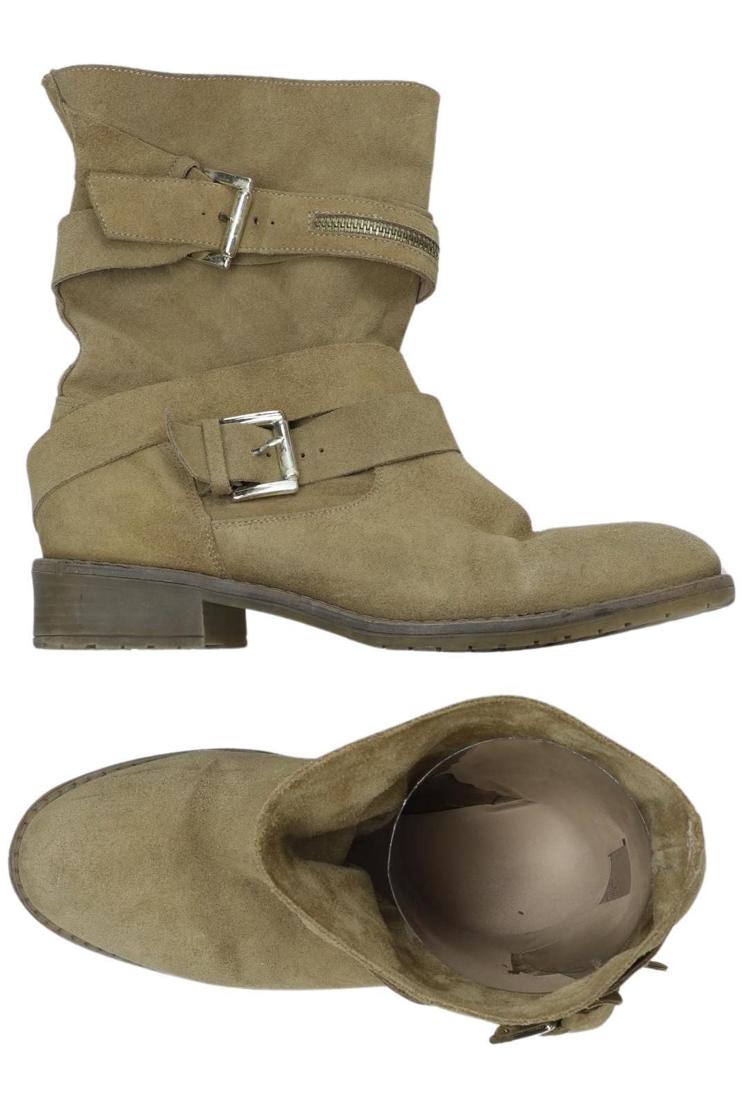 

Stradivarius Damen Stiefelette, beige, Gr. 38