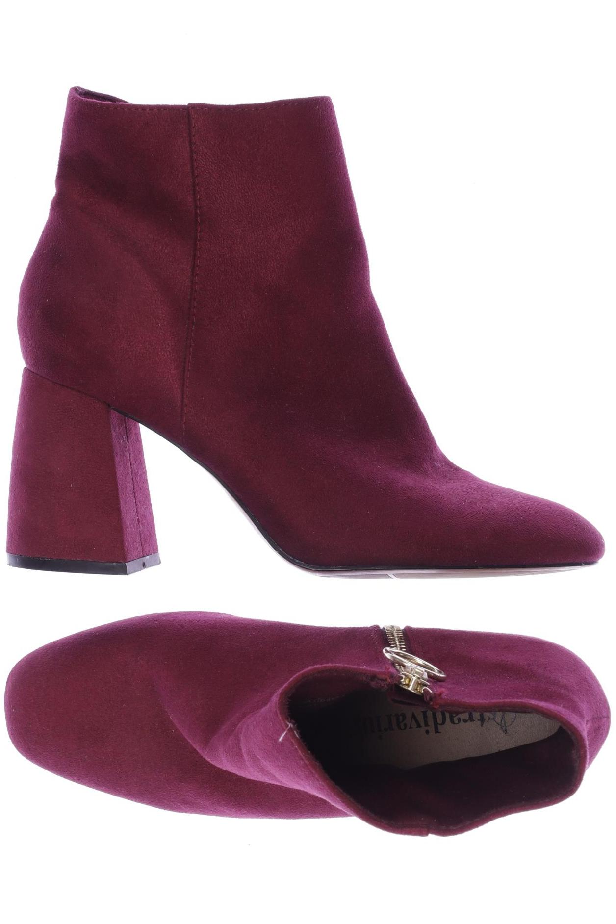 

Stradivarius Damen Stiefelette, bordeaux, Gr. 38