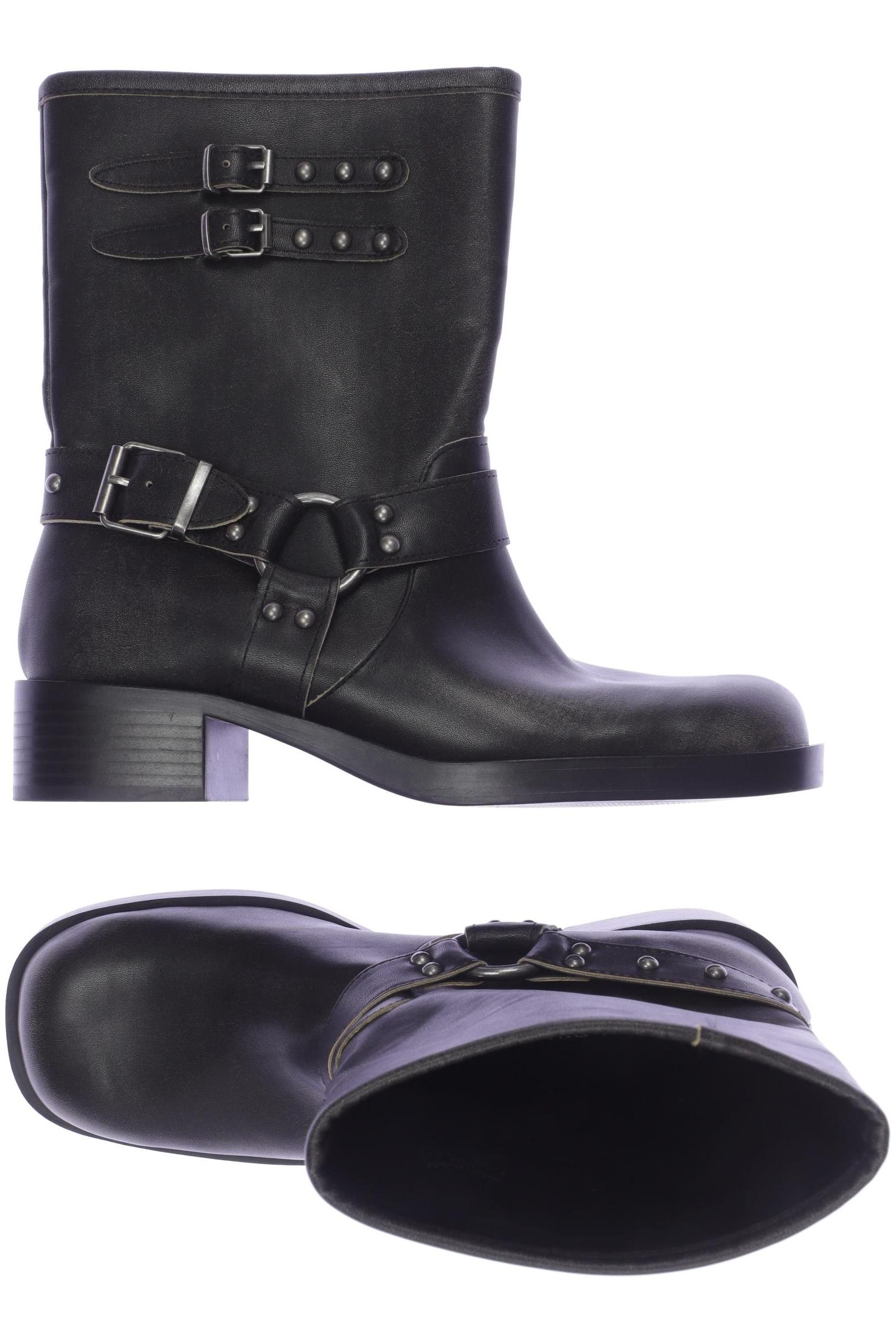 

Stradivarius Damen Stiefelette, schwarz, Gr. 39