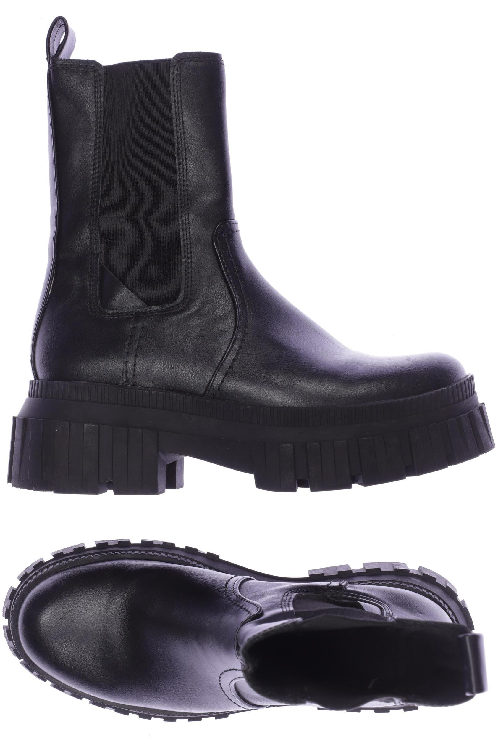 

Stradivarius Damen Stiefelette, schwarz, Gr. 35