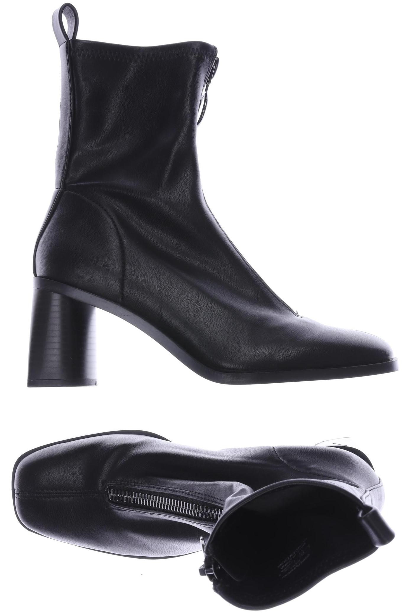 

Stradivarius Damen Stiefelette, schwarz, Gr. 37
