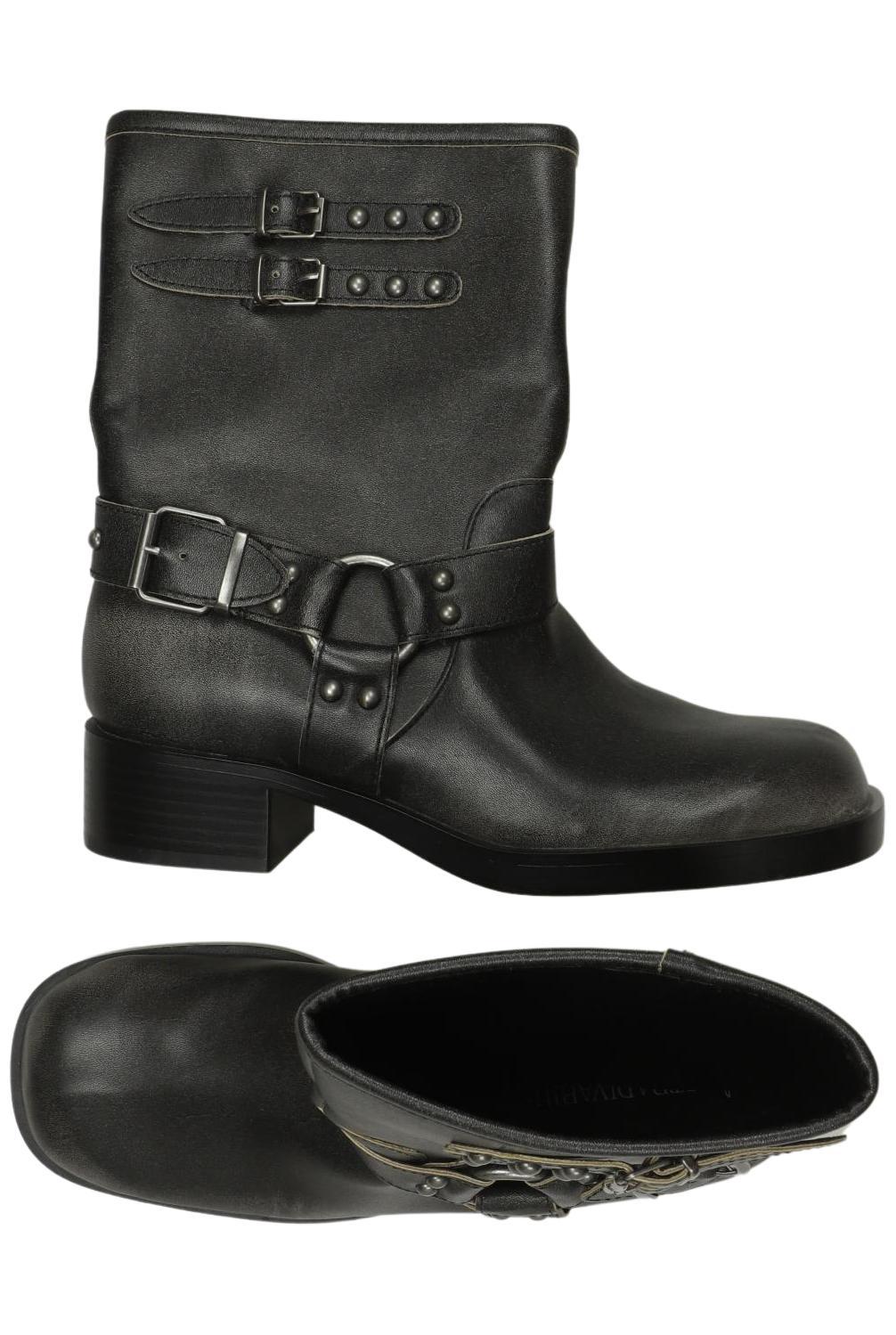 

Stradivarius Damen Stiefelette, grau, Gr. 37