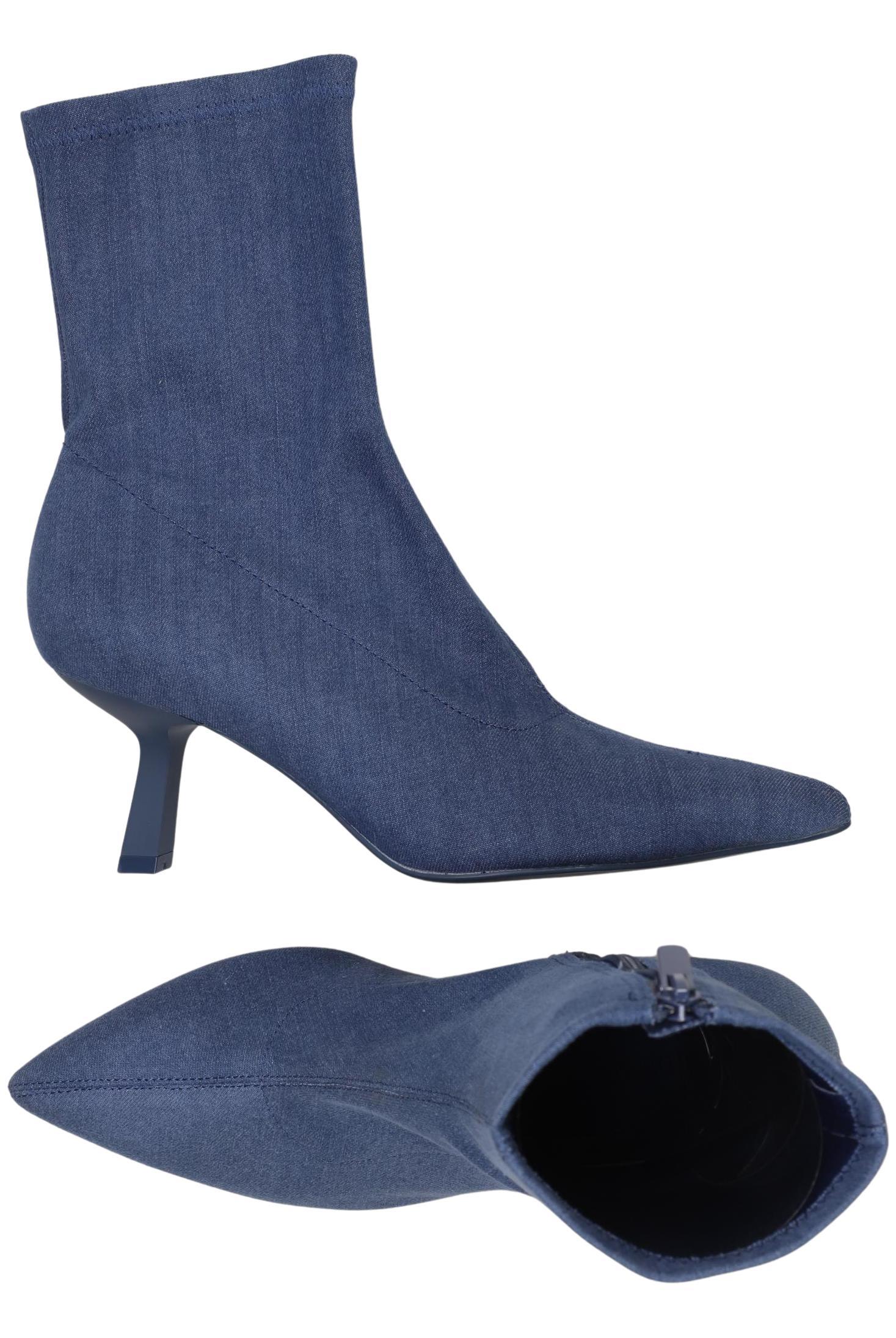 

Stradivarius Damen Stiefelette, blau, Gr. 38