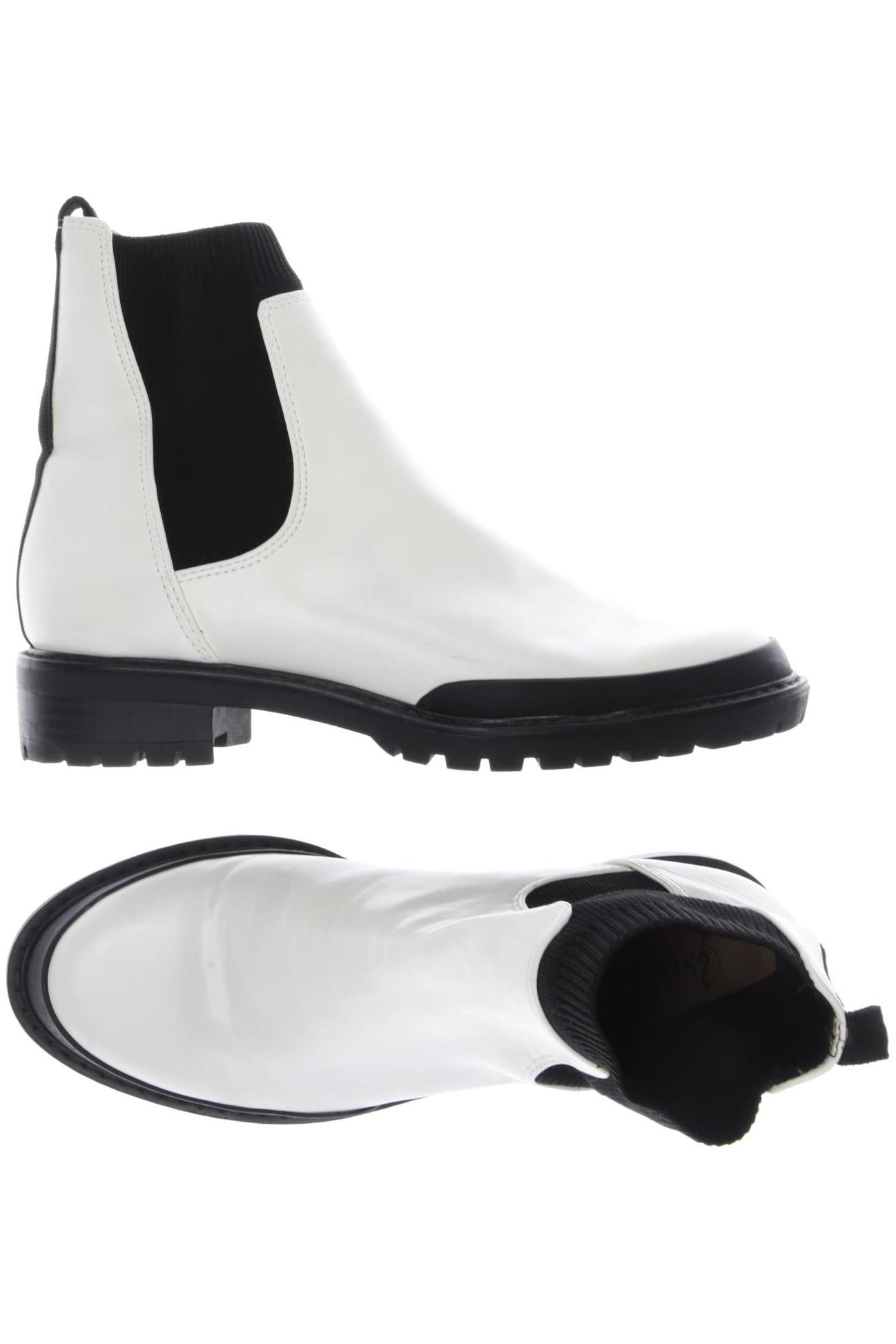 

Stradivarius Damen Stiefelette, weiß, Gr. 35