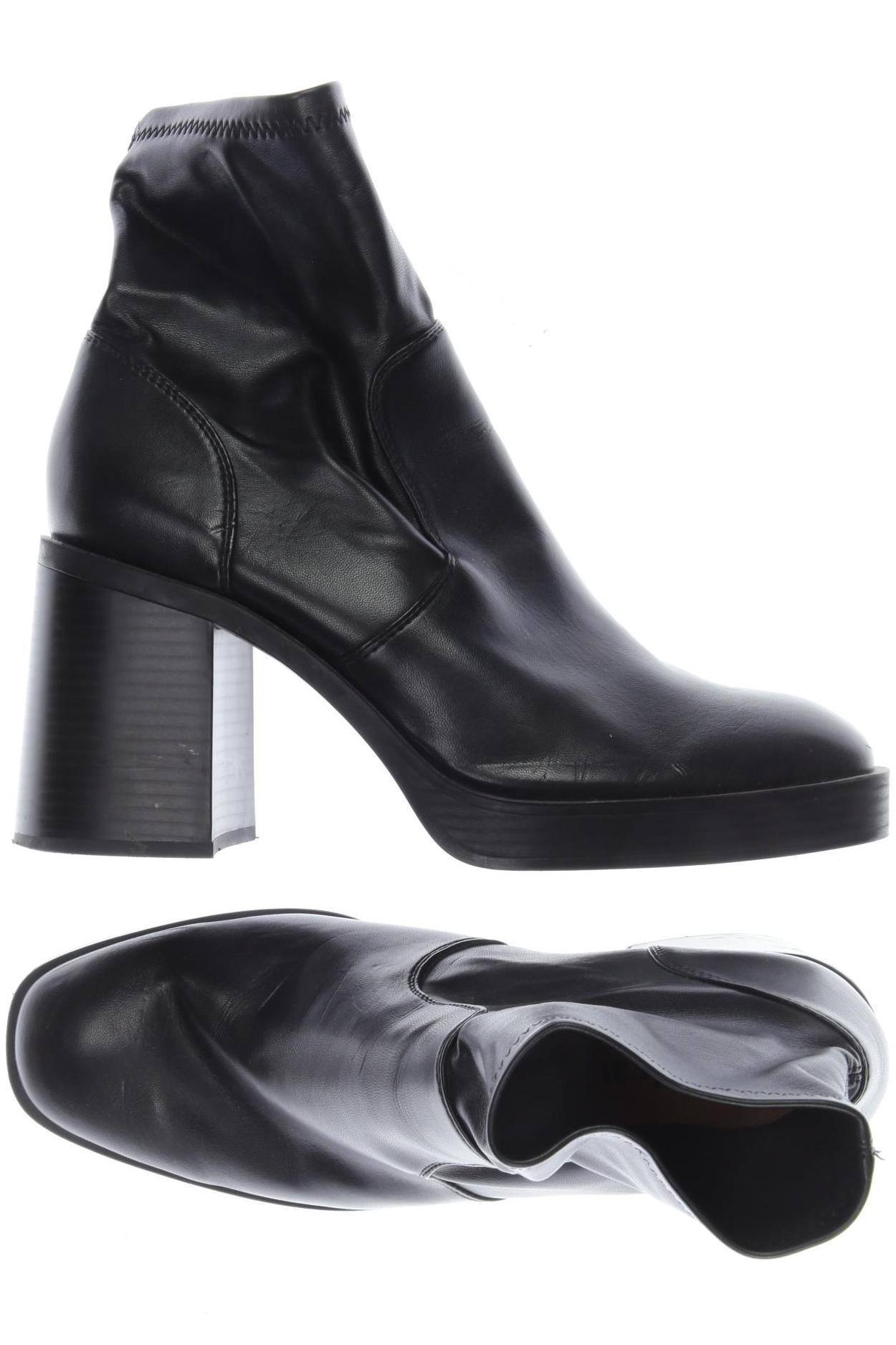

Stradivarius Damen Stiefelette, schwarz, Gr. 40