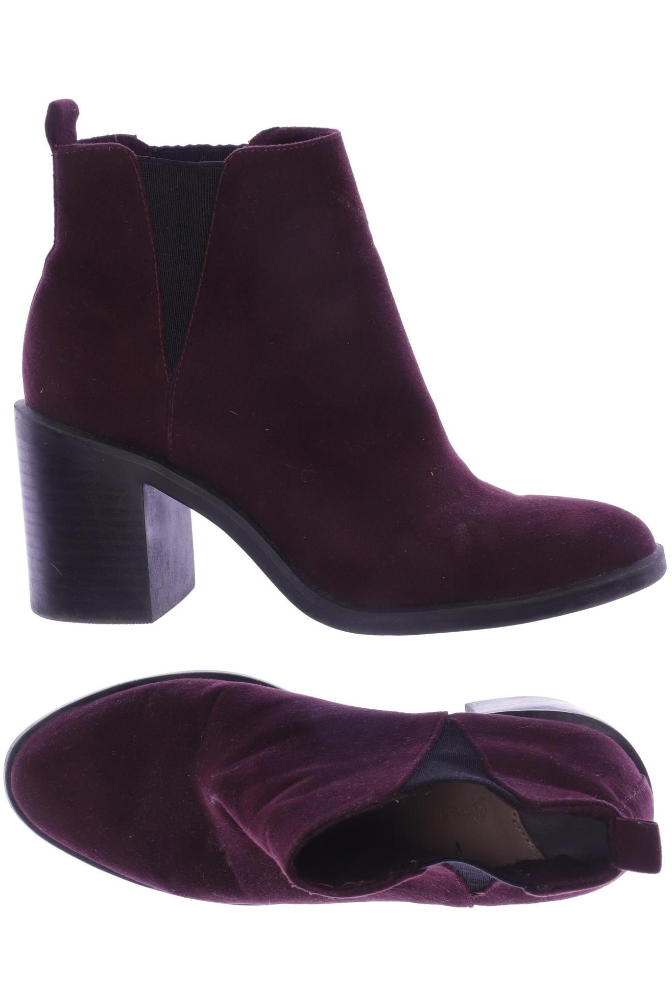 

Stradivarius Damen Stiefelette, bordeaux, Gr. 36