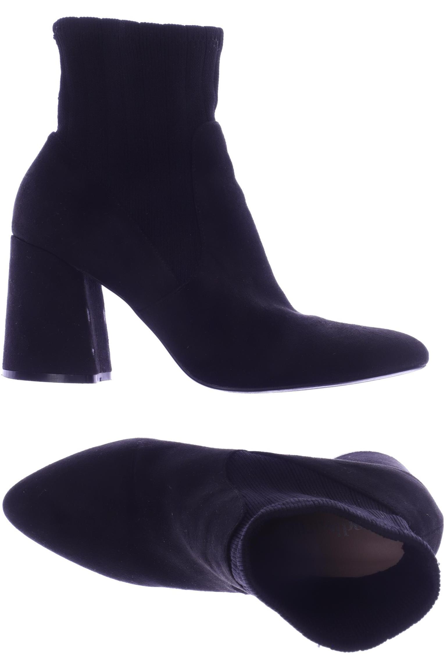 

Stradivarius Damen Stiefelette, schwarz