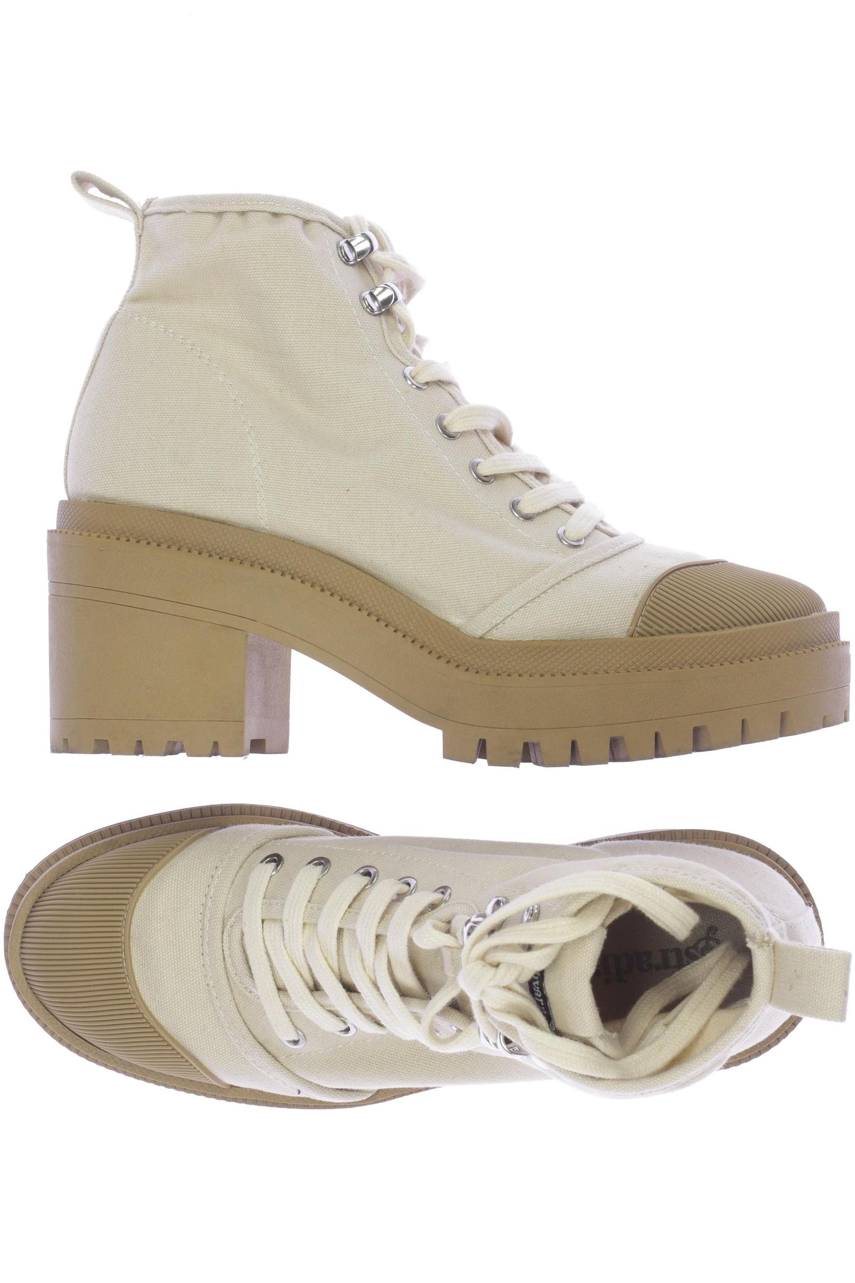 

Stradivarius Damen Stiefelette, beige, Gr. 36