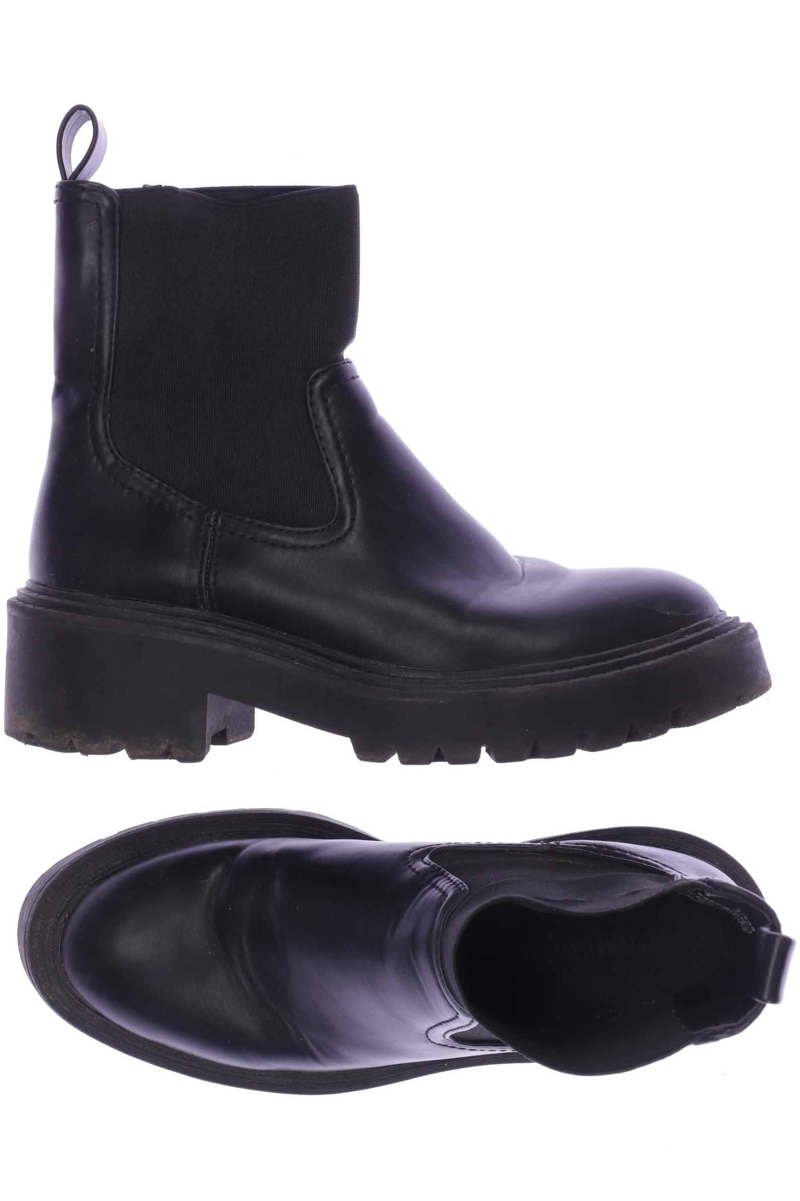 

Stradivarius Damen Stiefelette, schwarz, Gr. 37