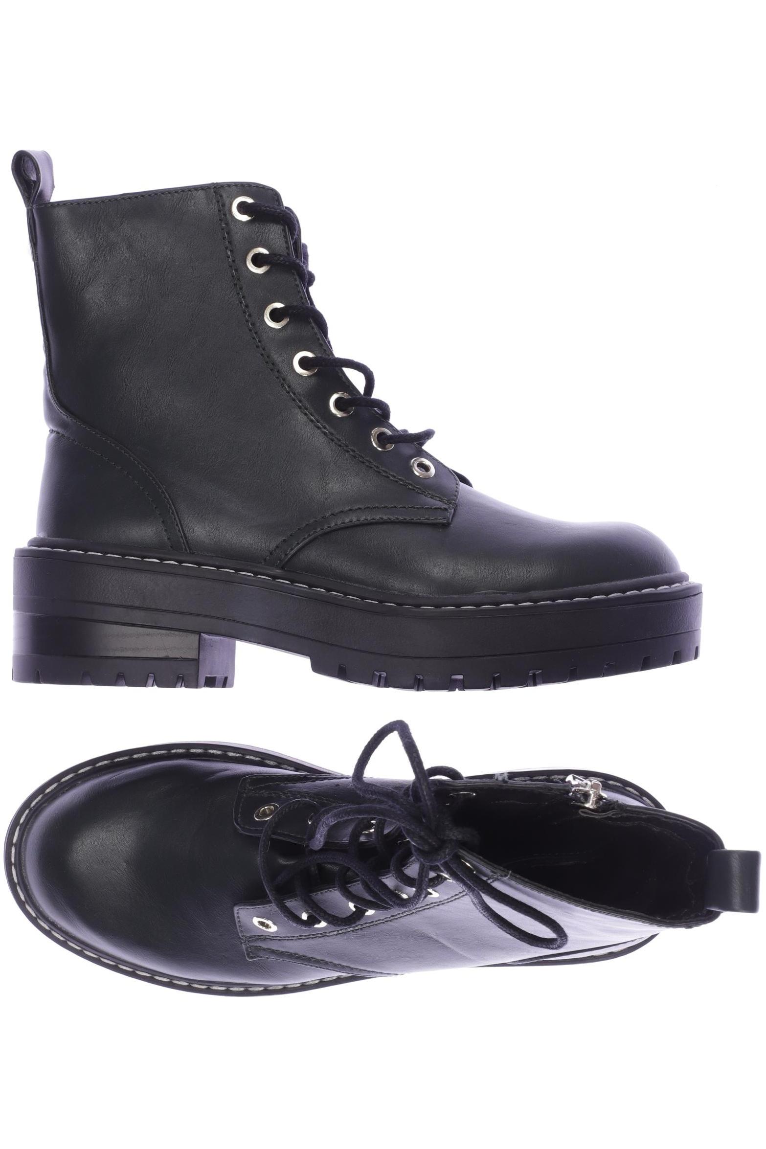 

Stradivarius Damen Stiefelette, grün, Gr. 37