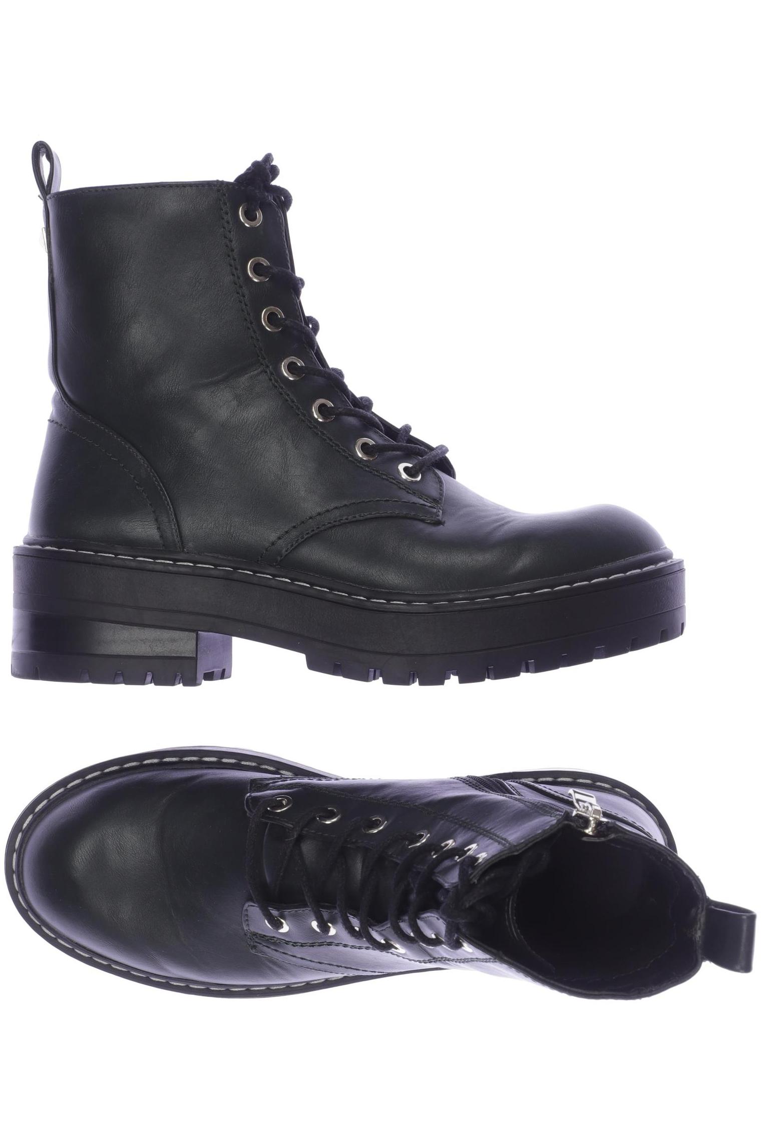 

Stradivarius Damen Stiefelette, grün, Gr. 37