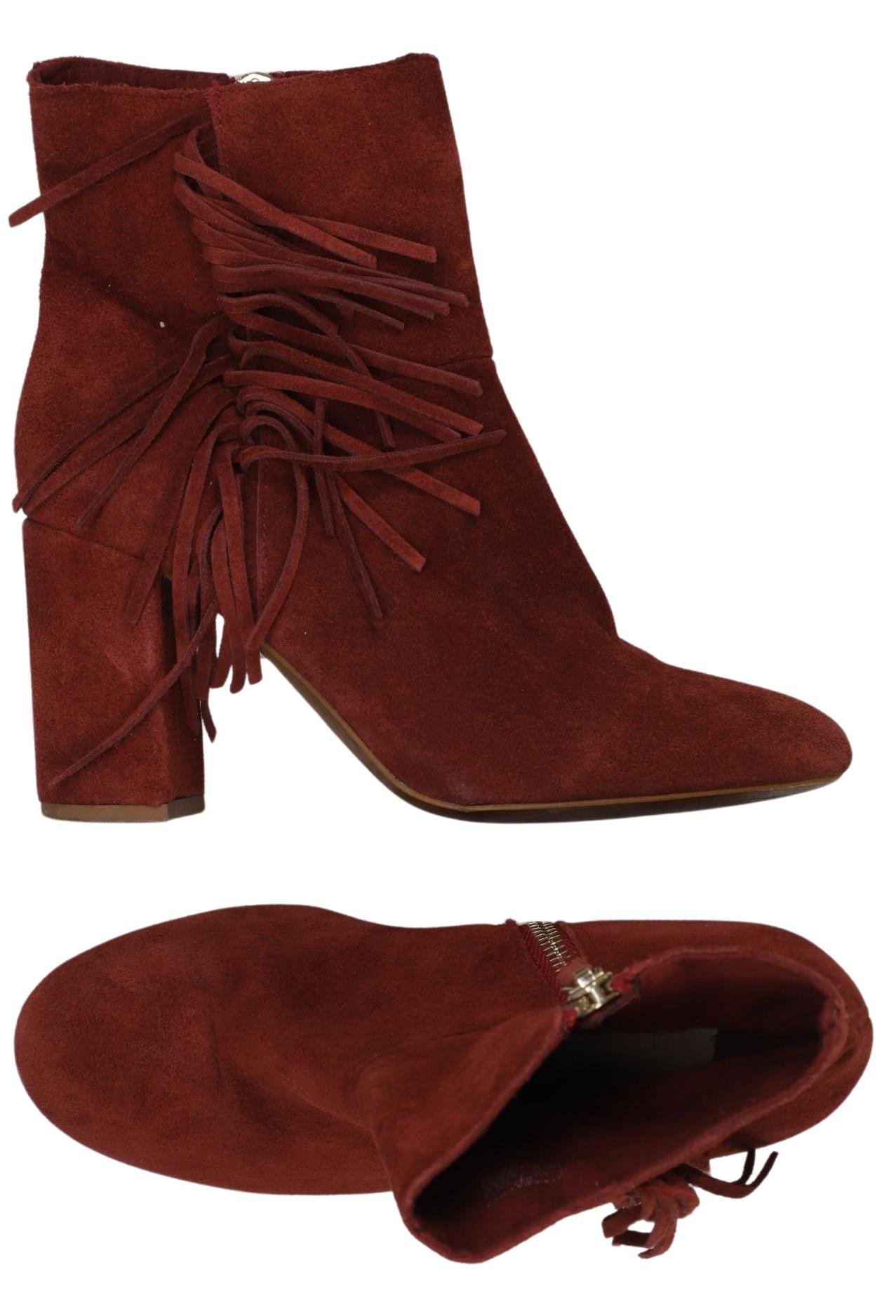 

Stradivarius Damen Stiefelette, rot, Gr. 35