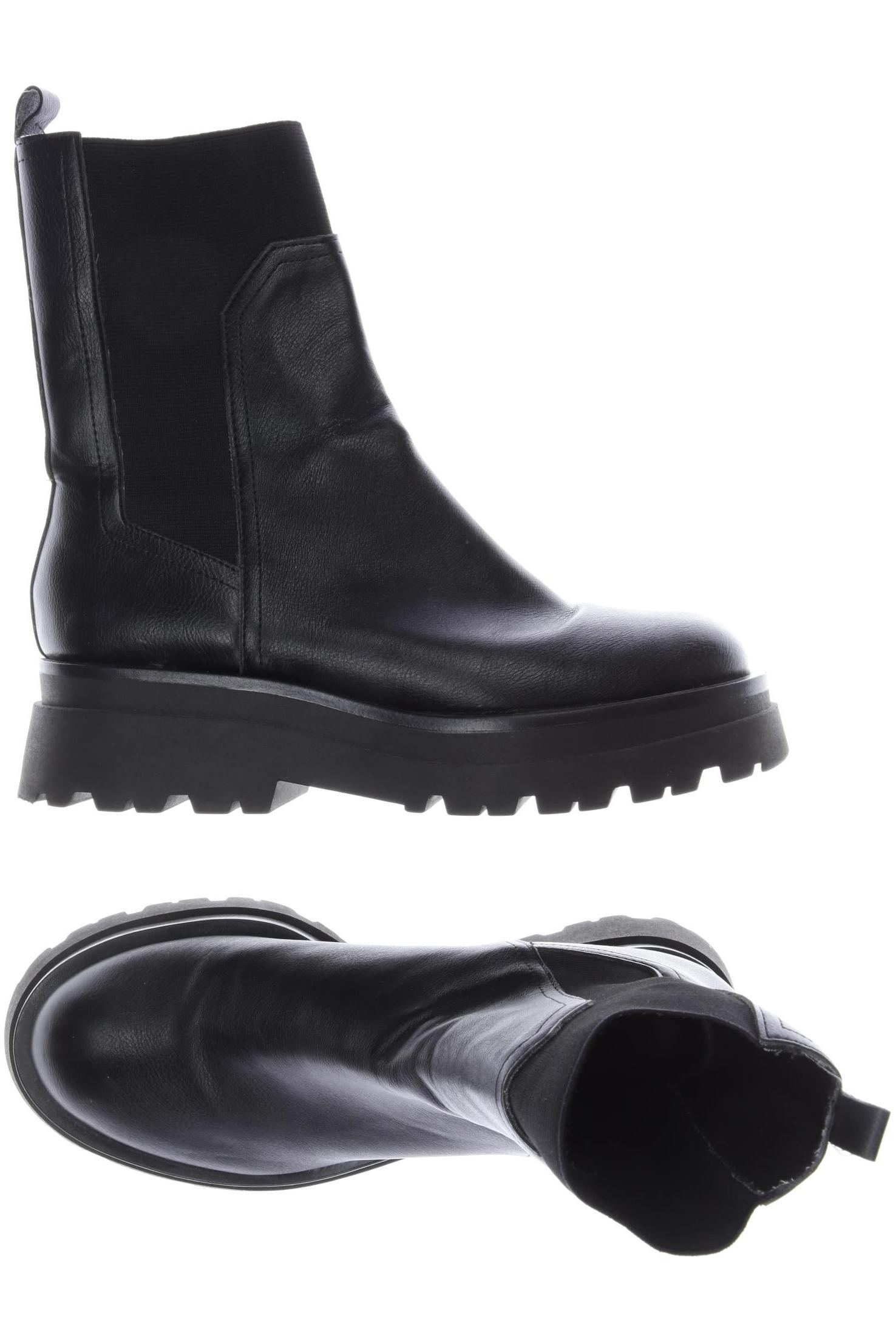 

Stradivarius Damen Stiefelette, schwarz, Gr. 38
