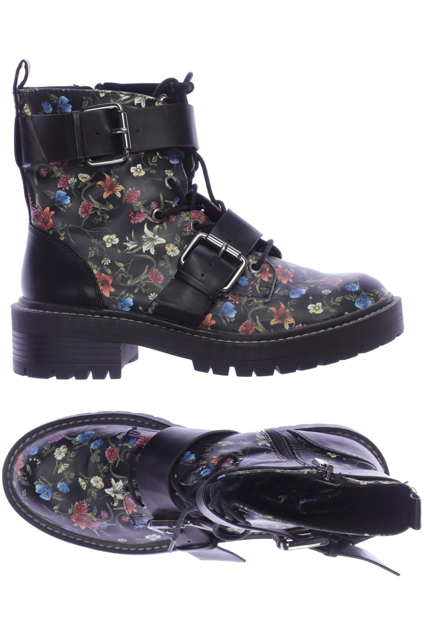 

Stradivarius Damen Stiefelette, schwarz, Gr. 36