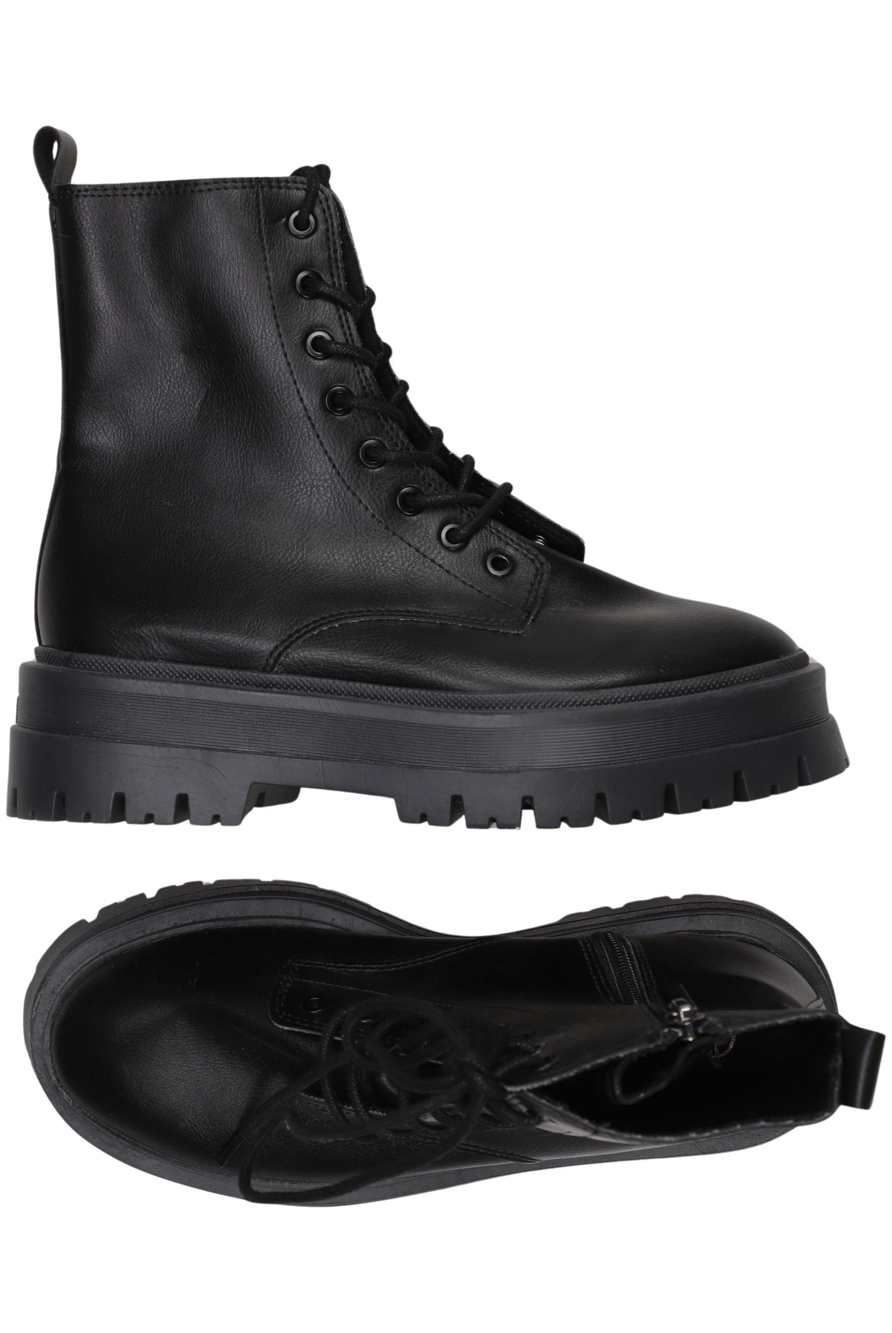 

Stradivarius Damen Stiefelette, schwarz, Gr. 35