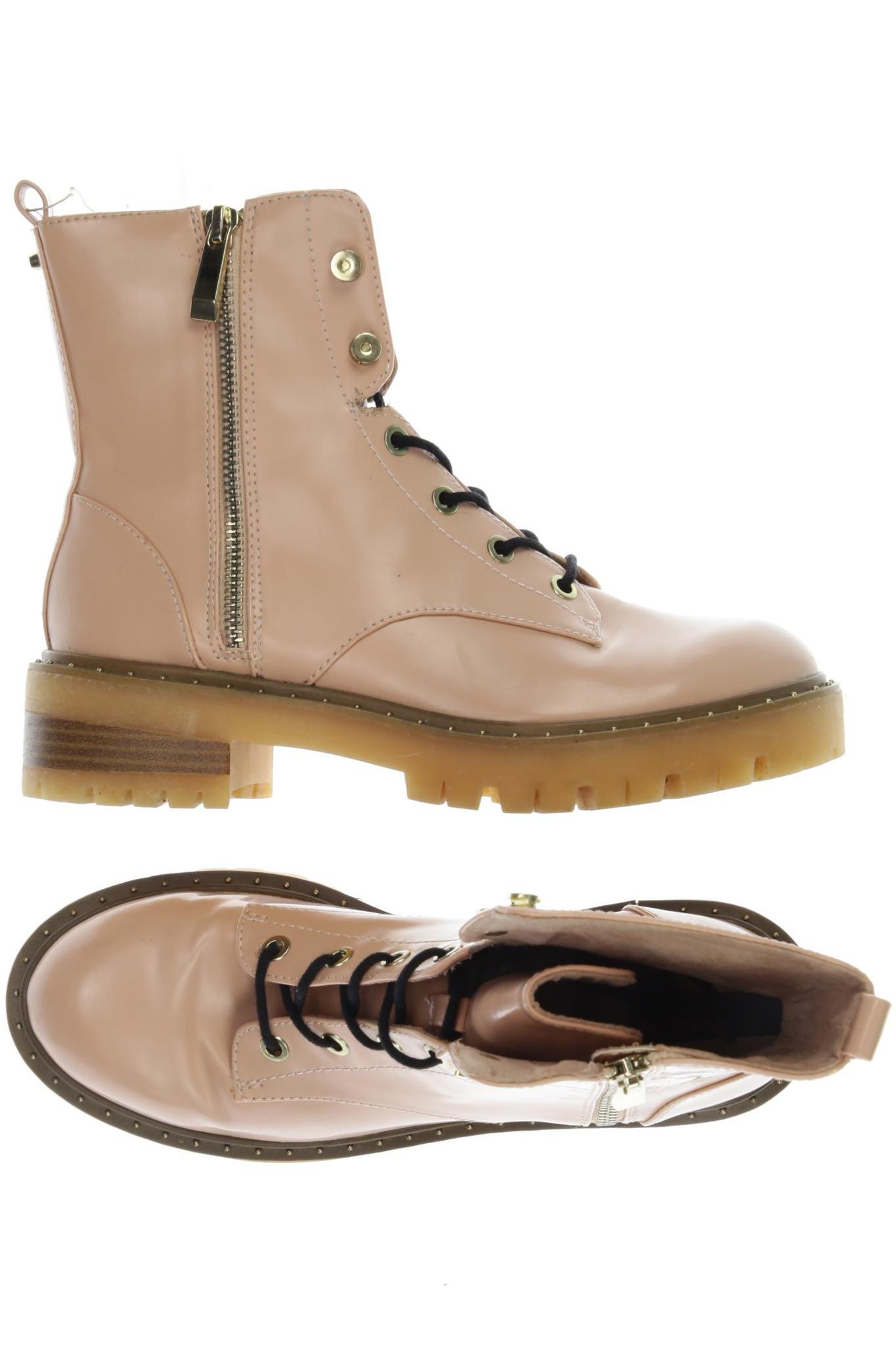 

Stradivarius Damen Stiefelette, beige, Gr. 37