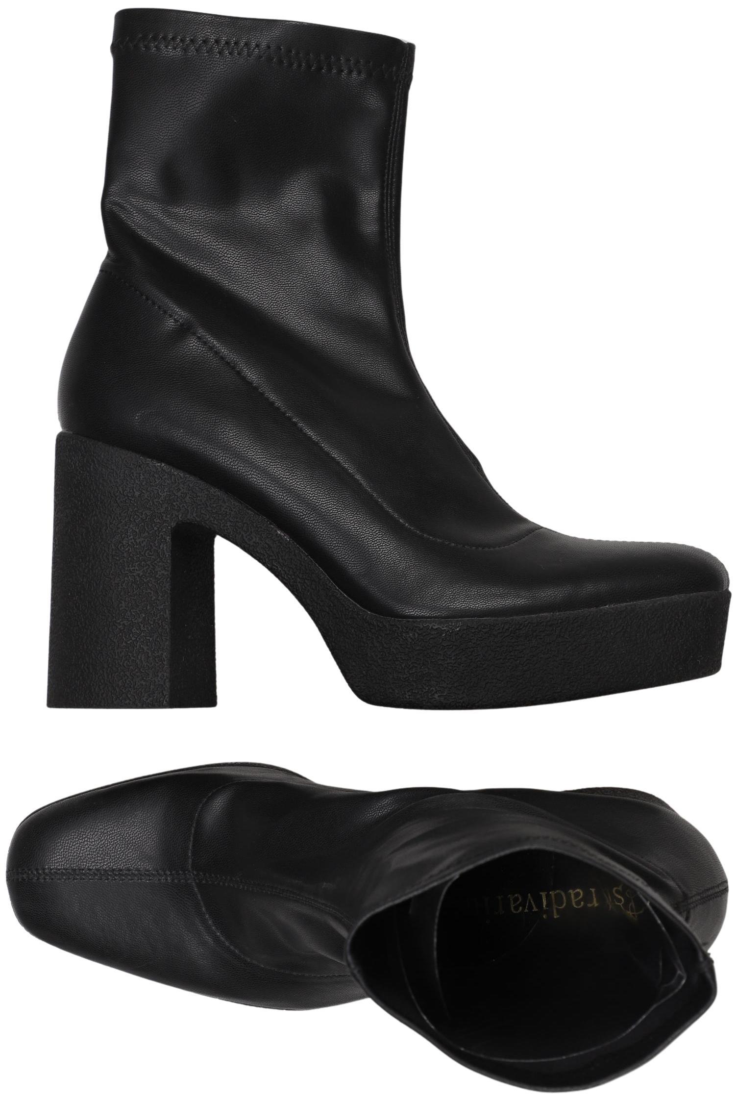 

Stradivarius Damen Stiefelette, schwarz, Gr. 38