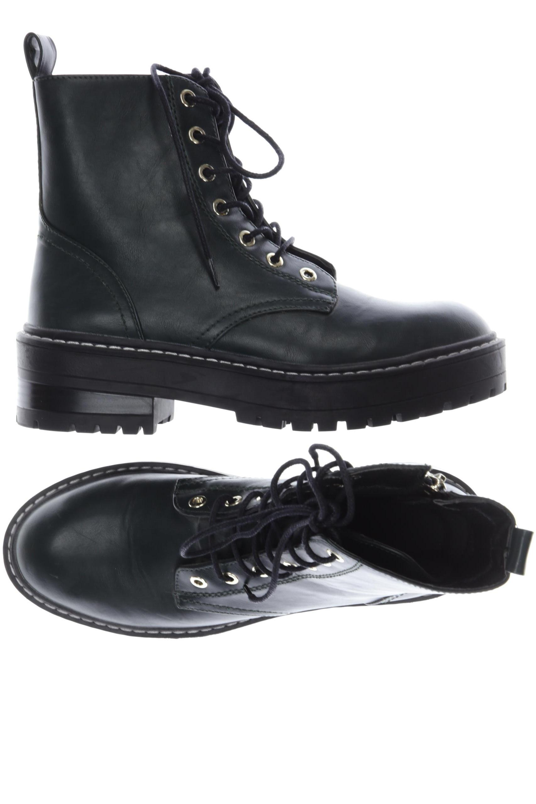 

Stradivarius Damen Stiefelette, grün, Gr. 39