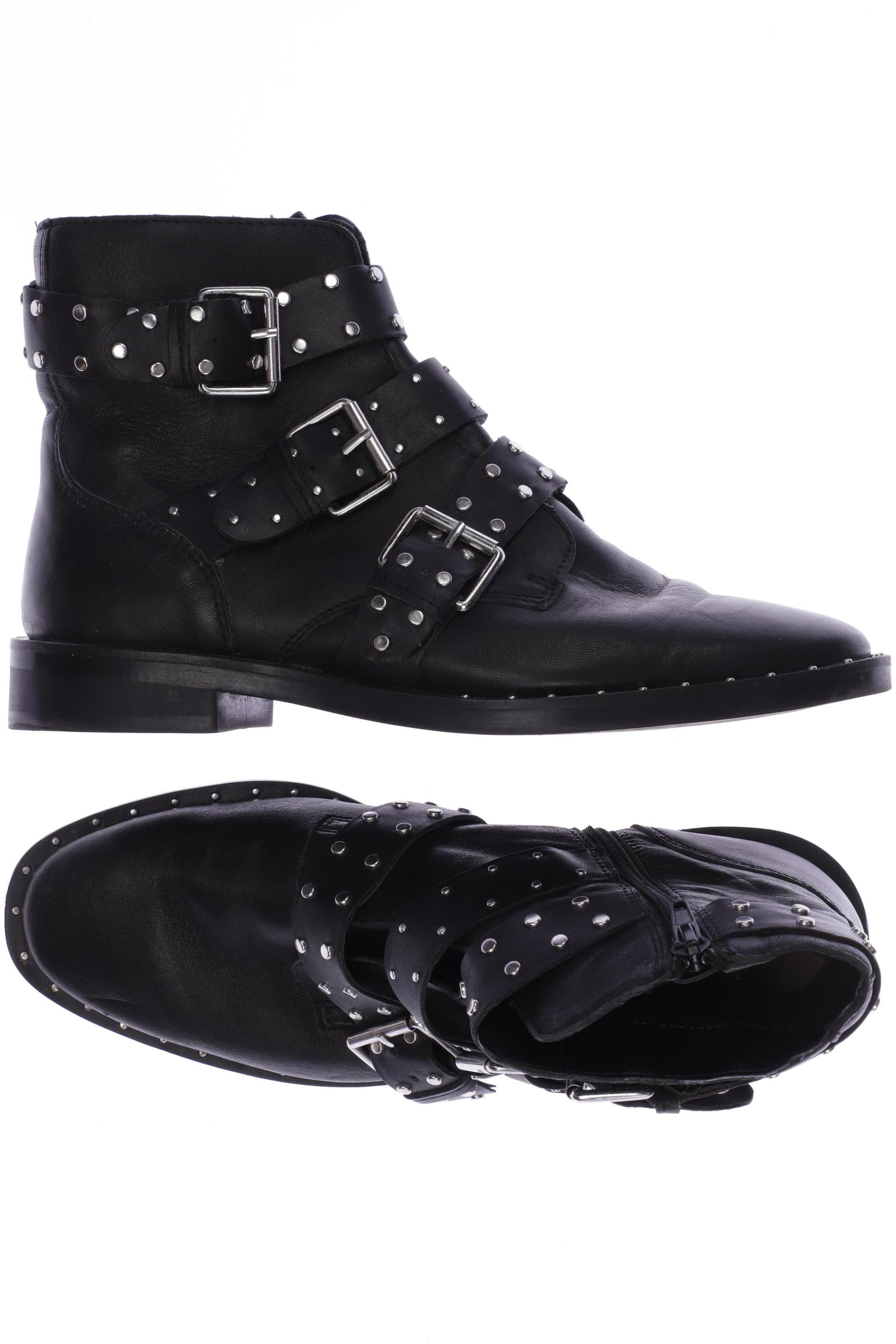 

Stradivarius Damen Stiefelette, schwarz, Gr. 38