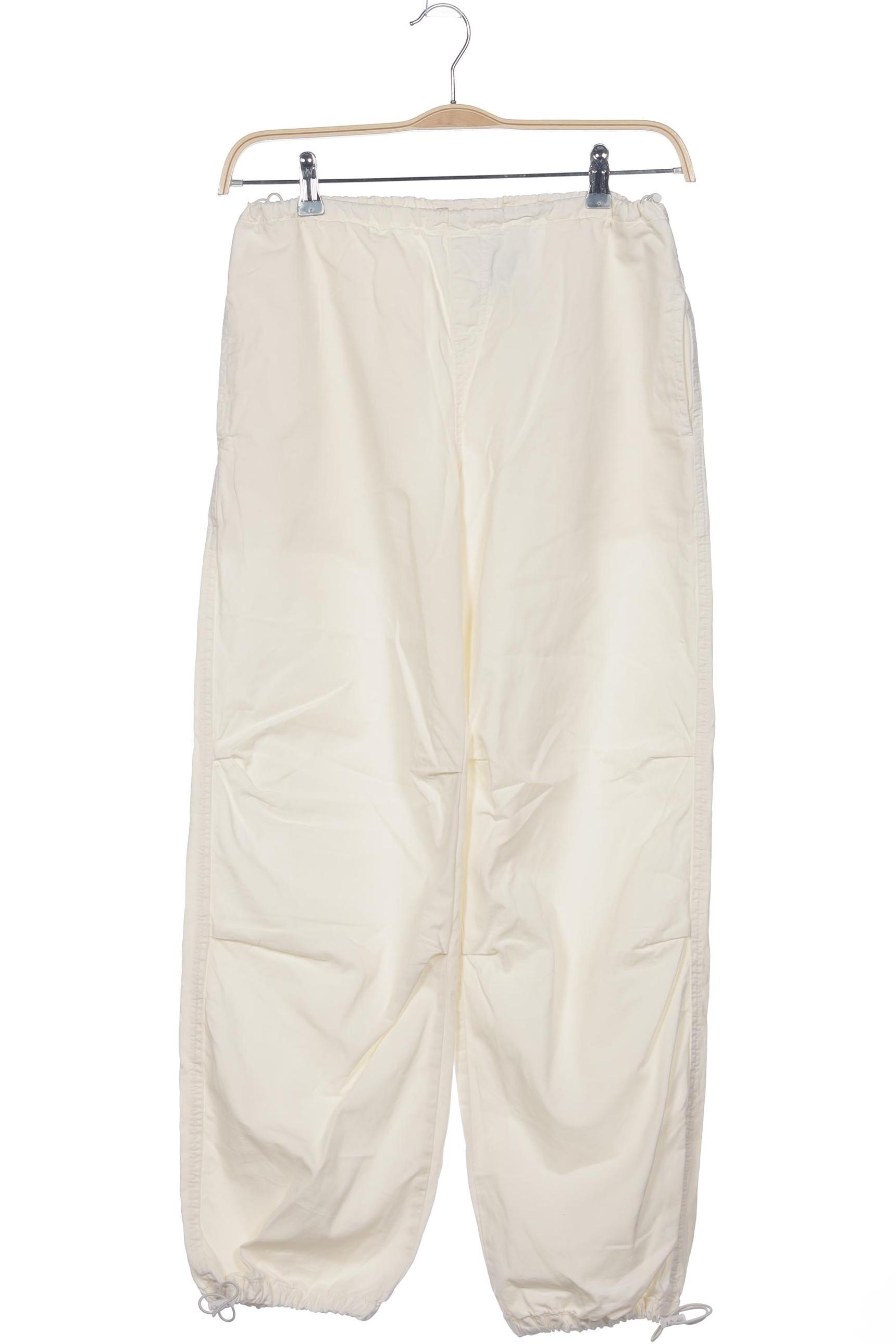 

Stradivarius Damen Stoffhose, cremeweiß, Gr. 0