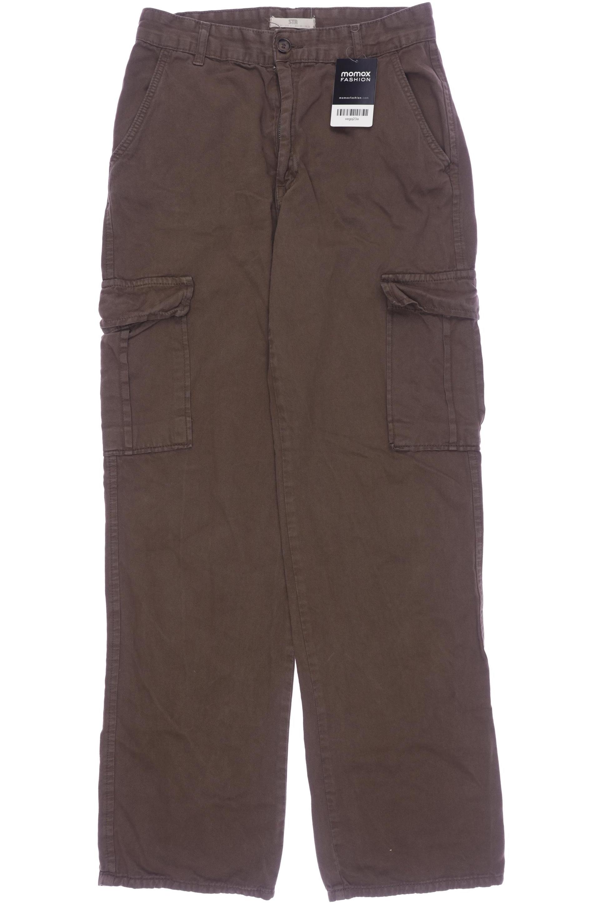 

Stradivarius Damen Stoffhose, braun, Gr. 40