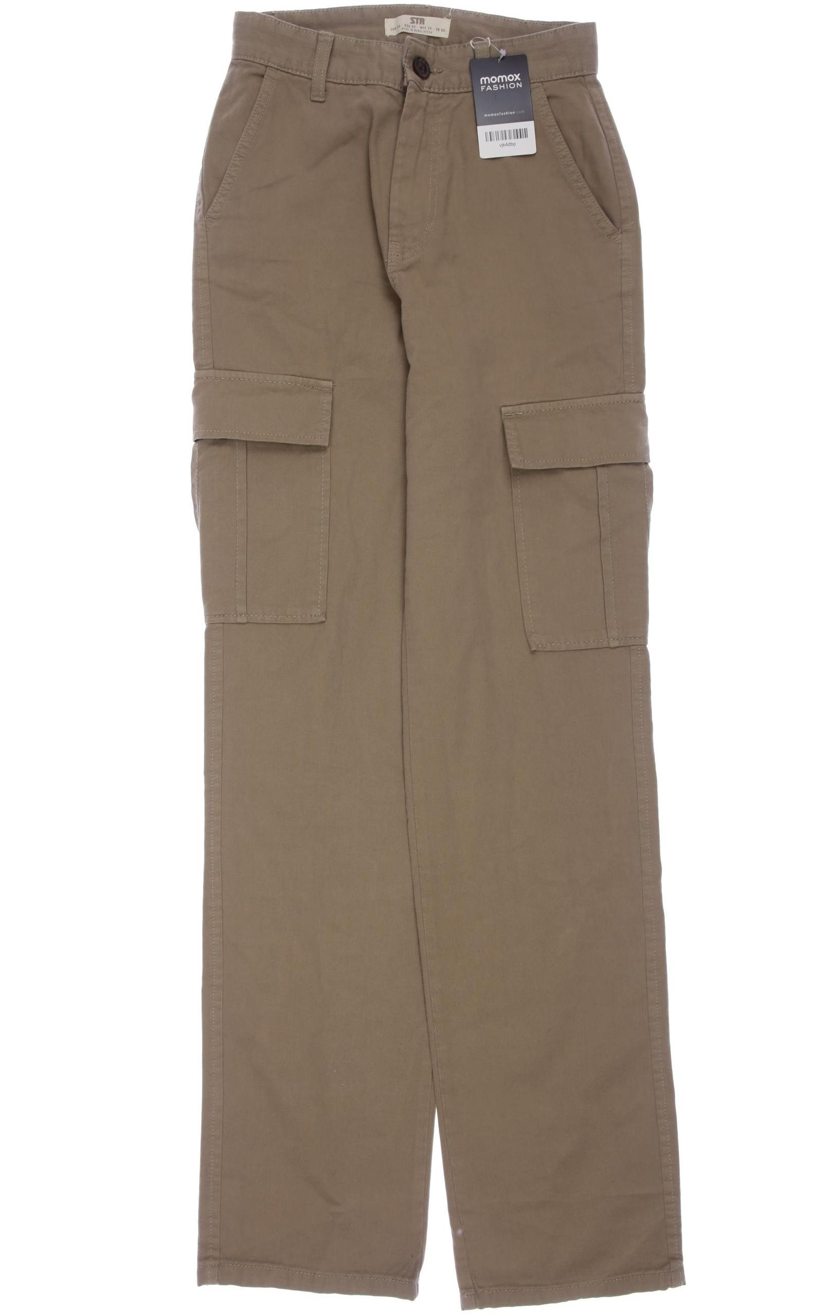 

Stradivarius Damen Stoffhose, beige, Gr. 34