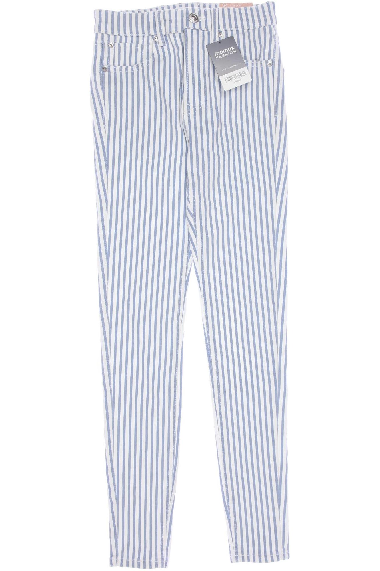 

Stradivarius Damen Stoffhose, hellblau, Gr. 34