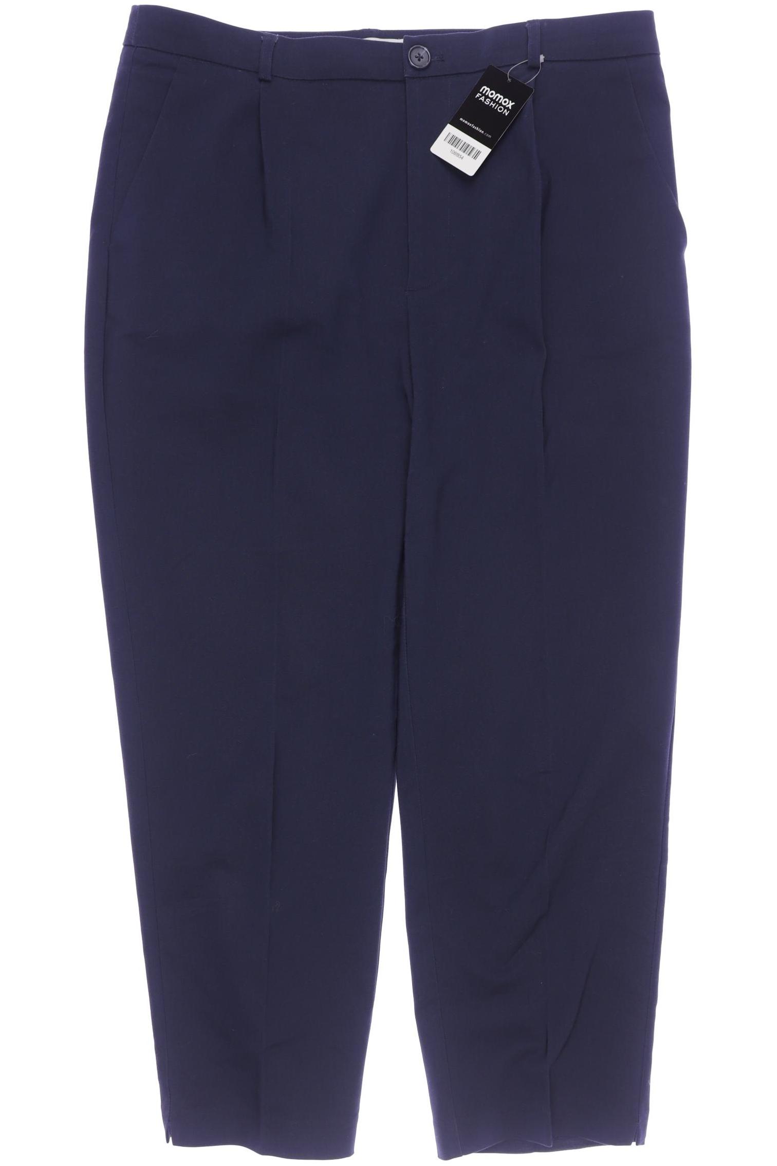 Thumbnail - Stradivarius Damen Stoffhose, marineblau, Gr. 44