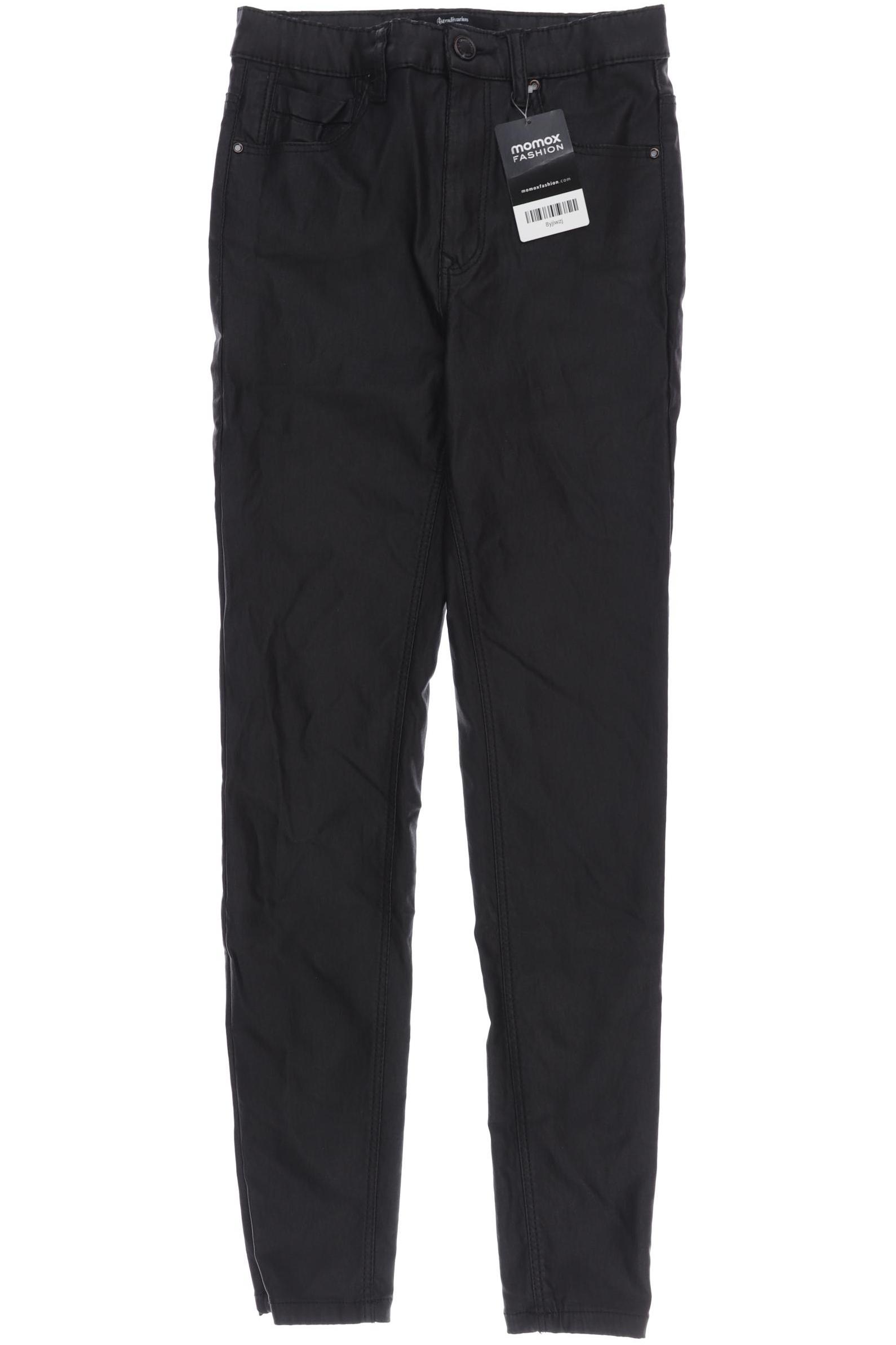 

Stradivarius Damen Stoffhose, schwarz, Gr. 36
