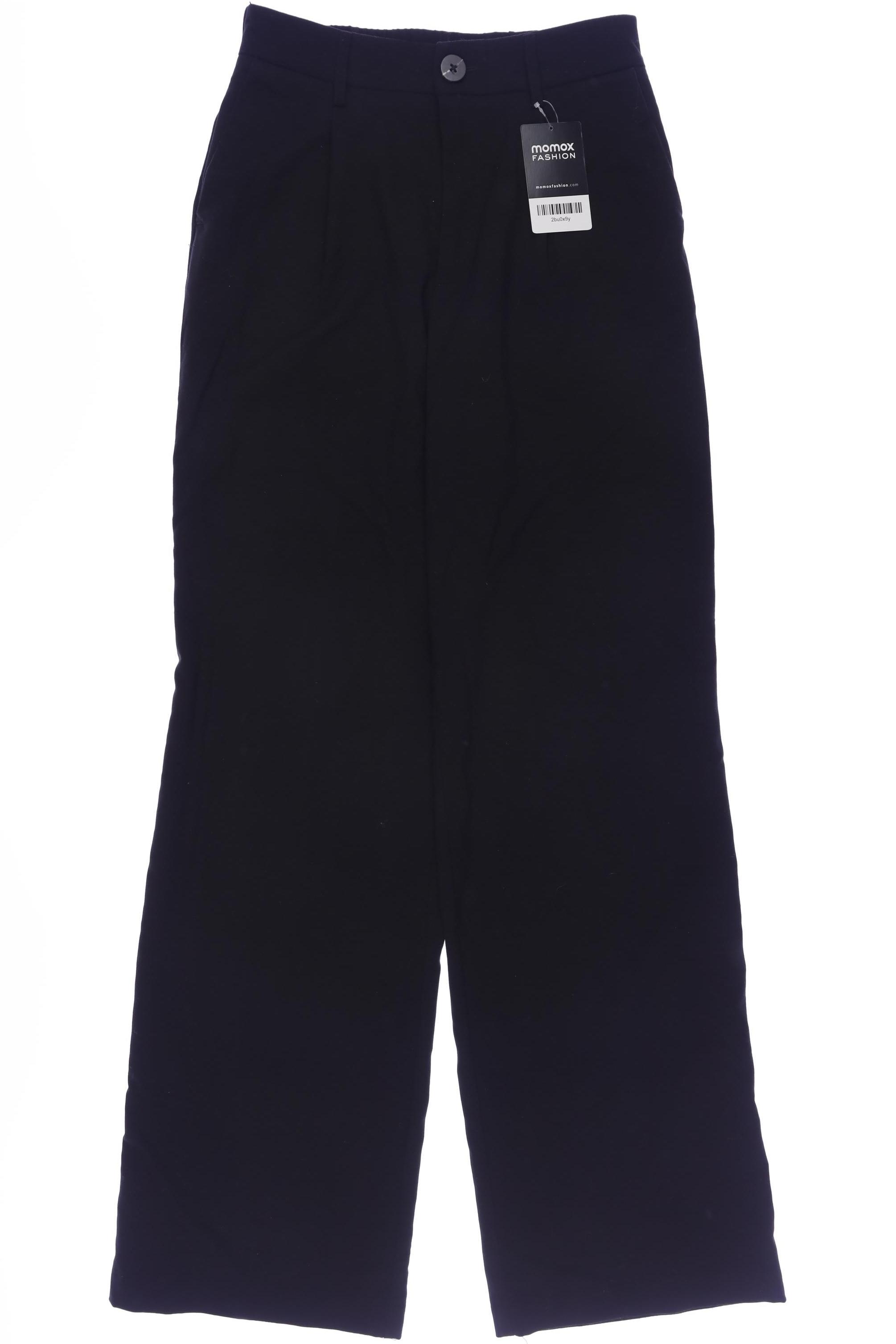 

Stradivarius Damen Stoffhose, schwarz, Gr. 34