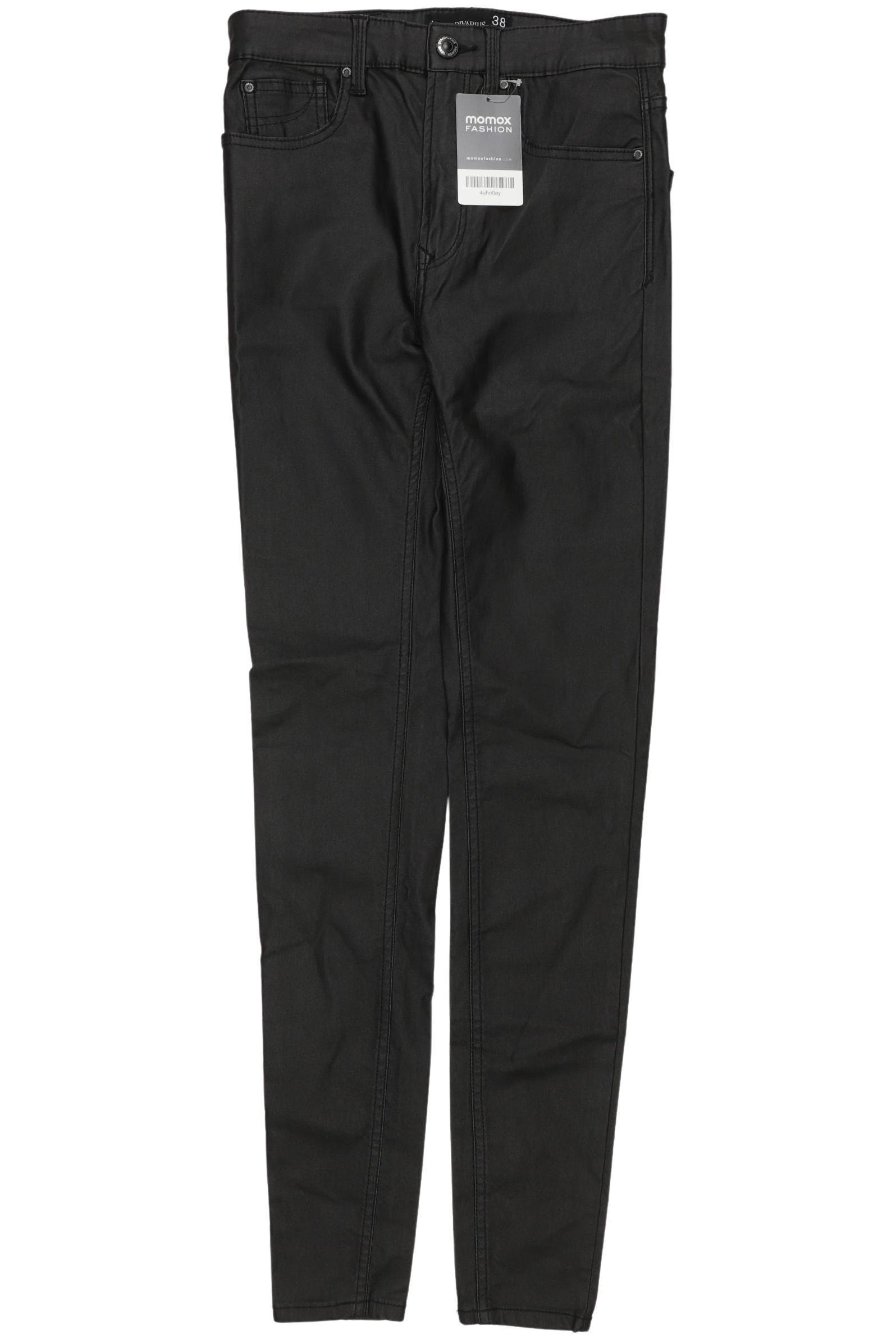 

Stradivarius Damen Stoffhose, schwarz, Gr. 38