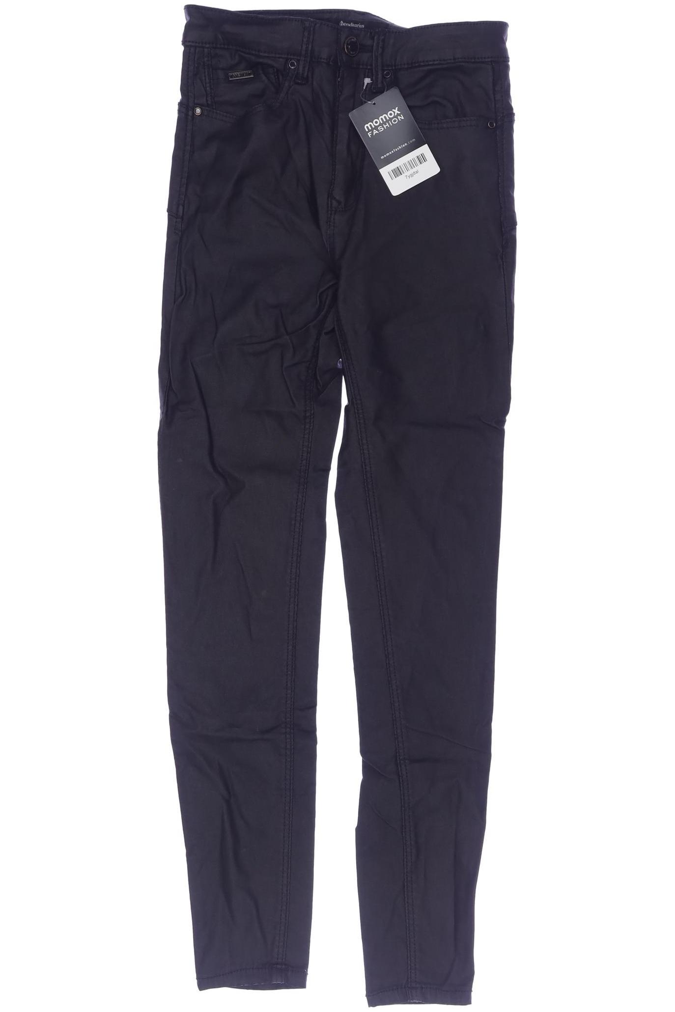 

Stradivarius Damen Stoffhose, schwarz, Gr. 36